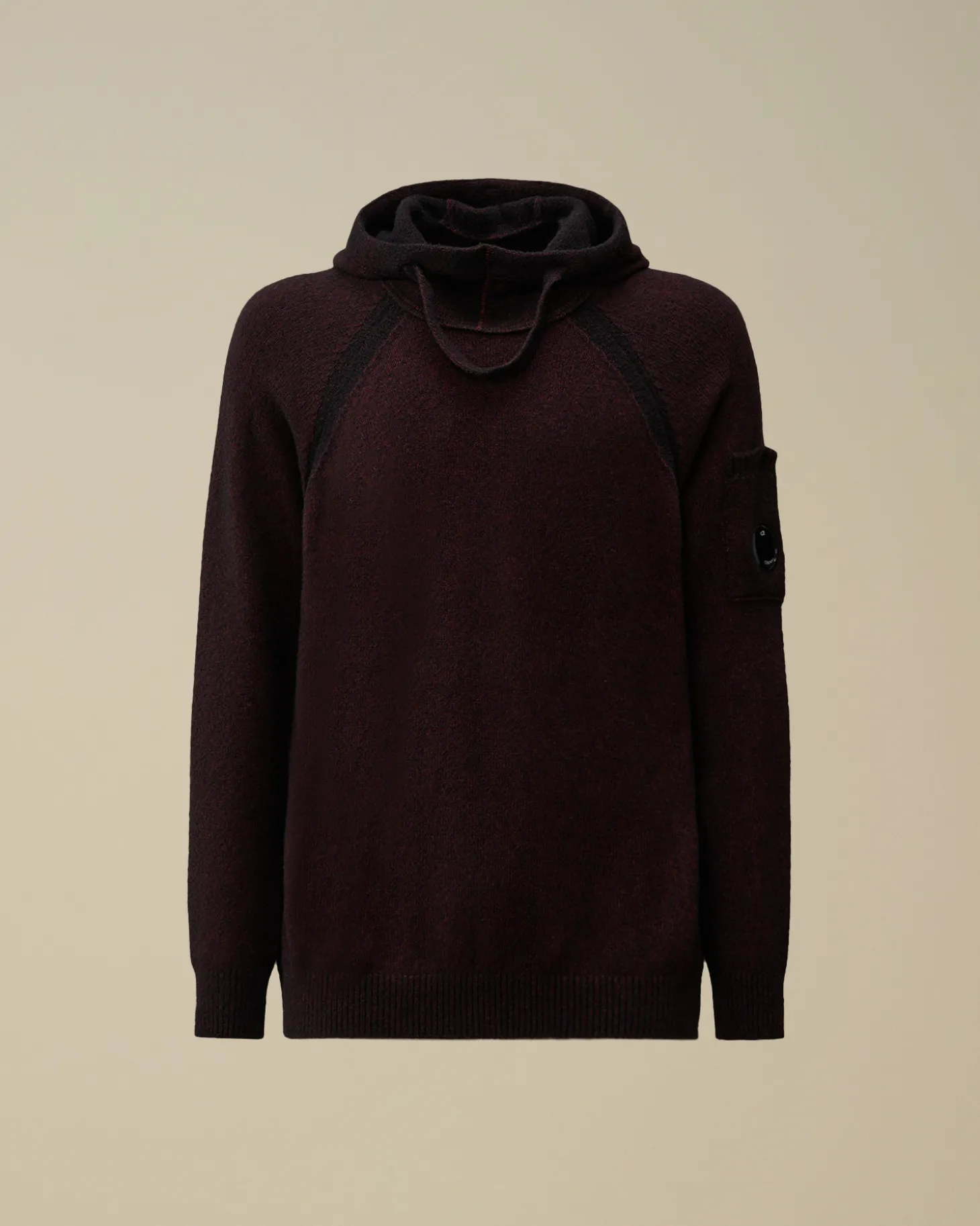 Fleece Knit Hooded Knit<C.P. Company Clearance