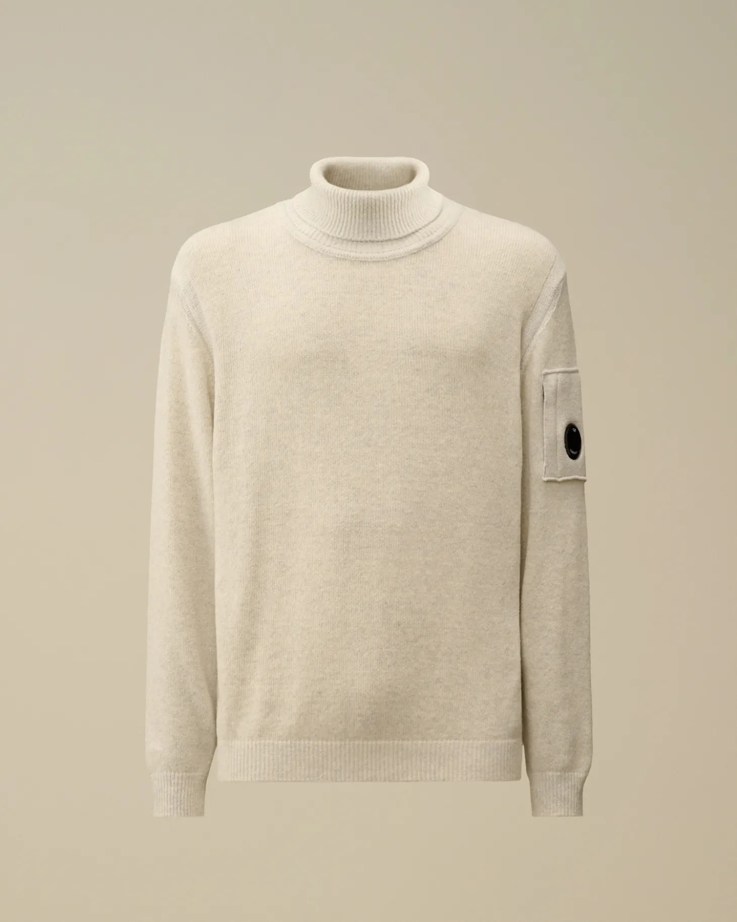 Fleece Knit Turtleneck Knit<C.P. Company Cheap