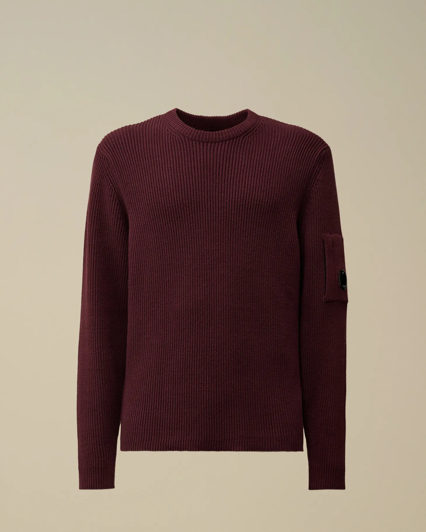 Full Rib Crew Neck Knit<C.P. Company Hot