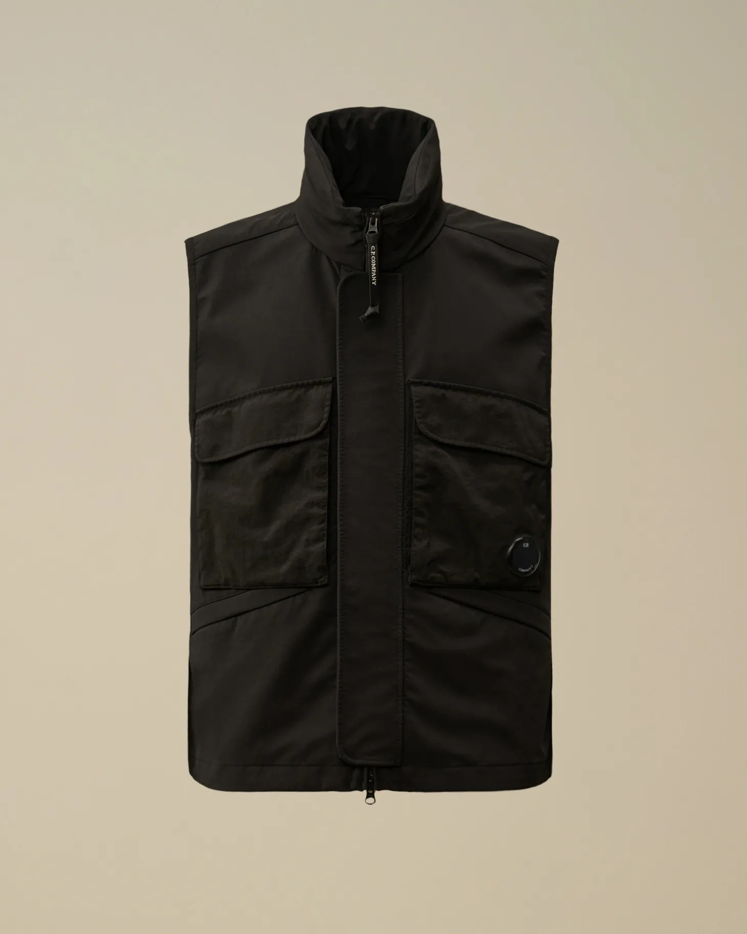 GD Shell Mixed Lens Vest<C.P. Company Online