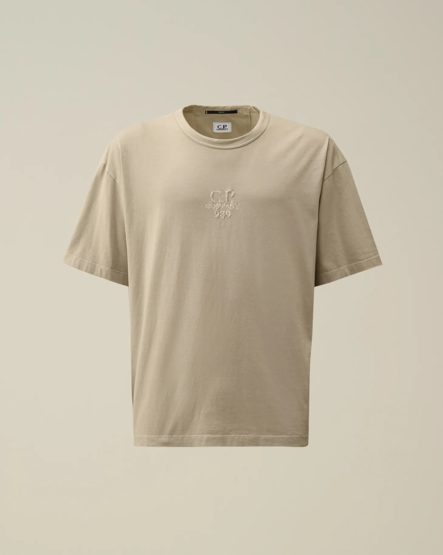 20/1 Jersey Boxy Logo T-Shirt<C.P. Company Cheap