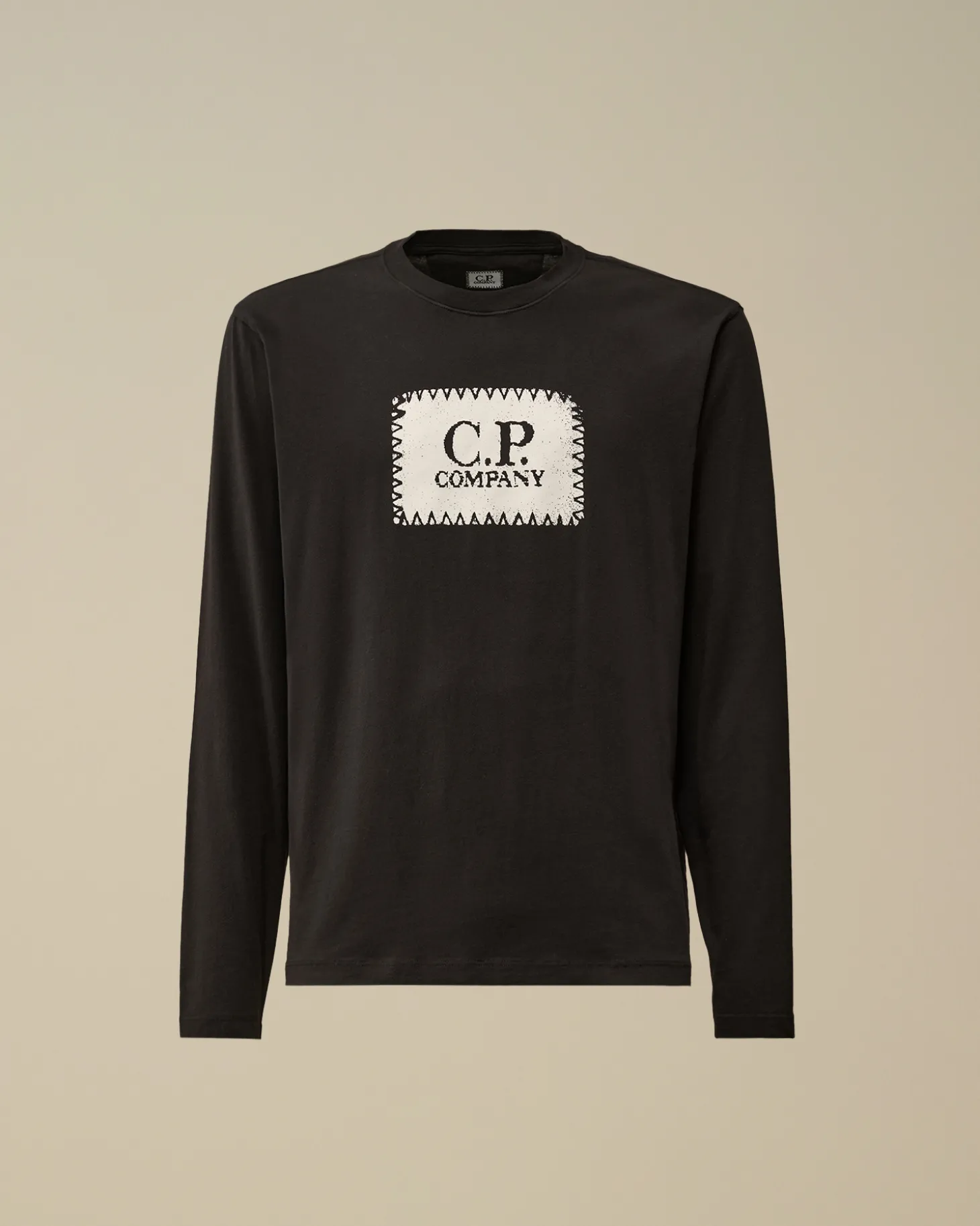 30/1 Jersey Logo Label Longsleeve T-Shirt<C.P. Company Outlet