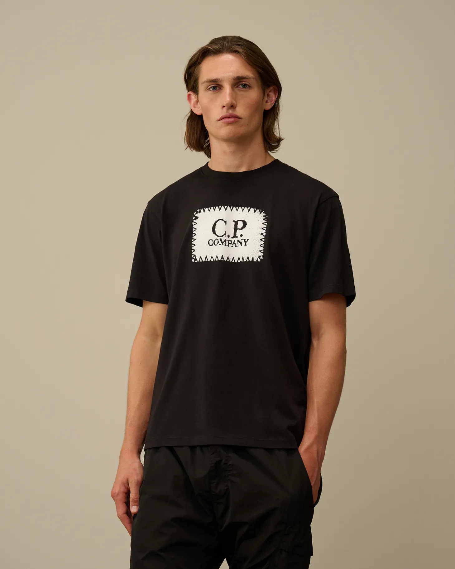 30/1 Jersey Logo Label T-Shirt<C.P. Company New