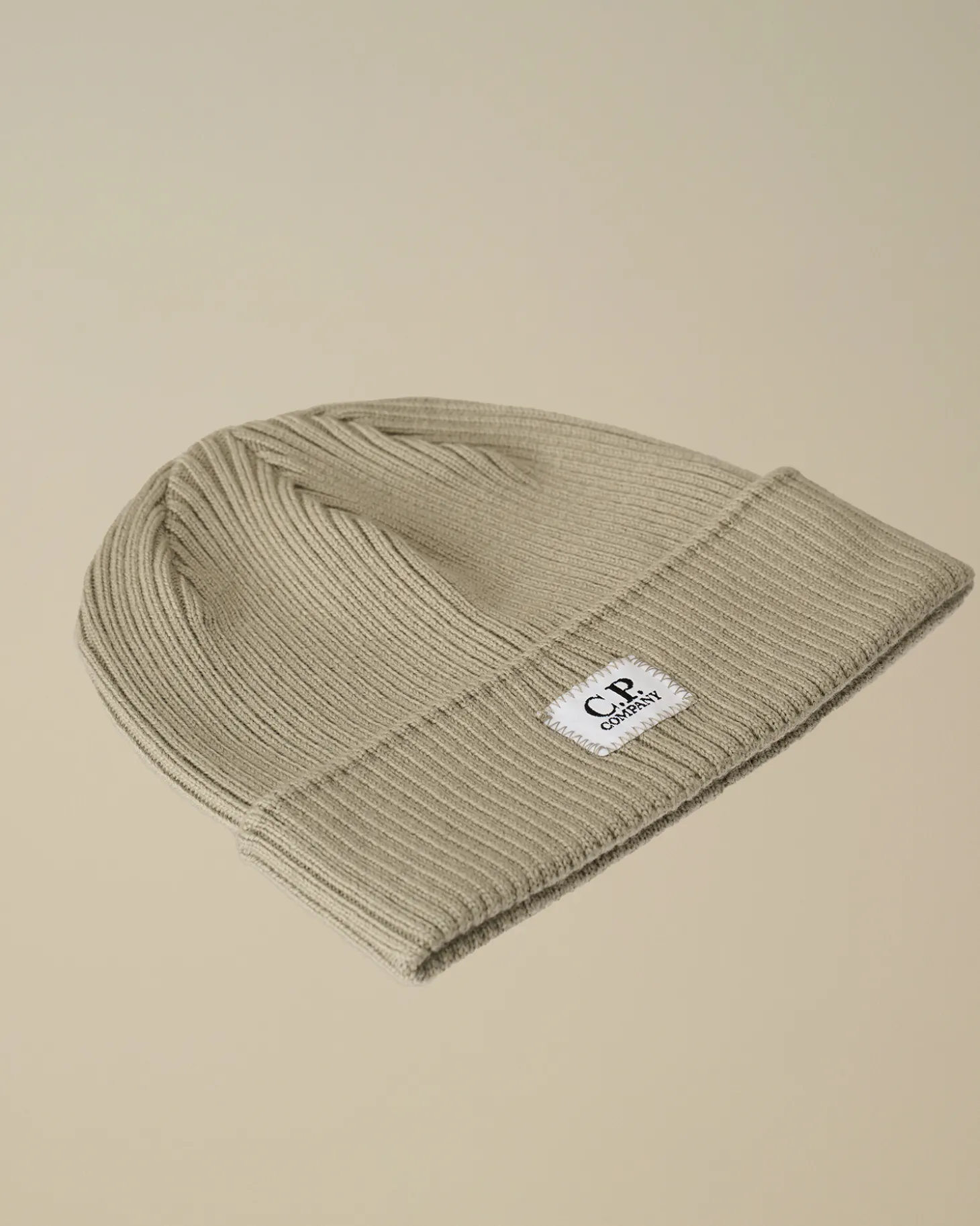 Kids Wool Knit Logo Beanie<C.P. Company Hot