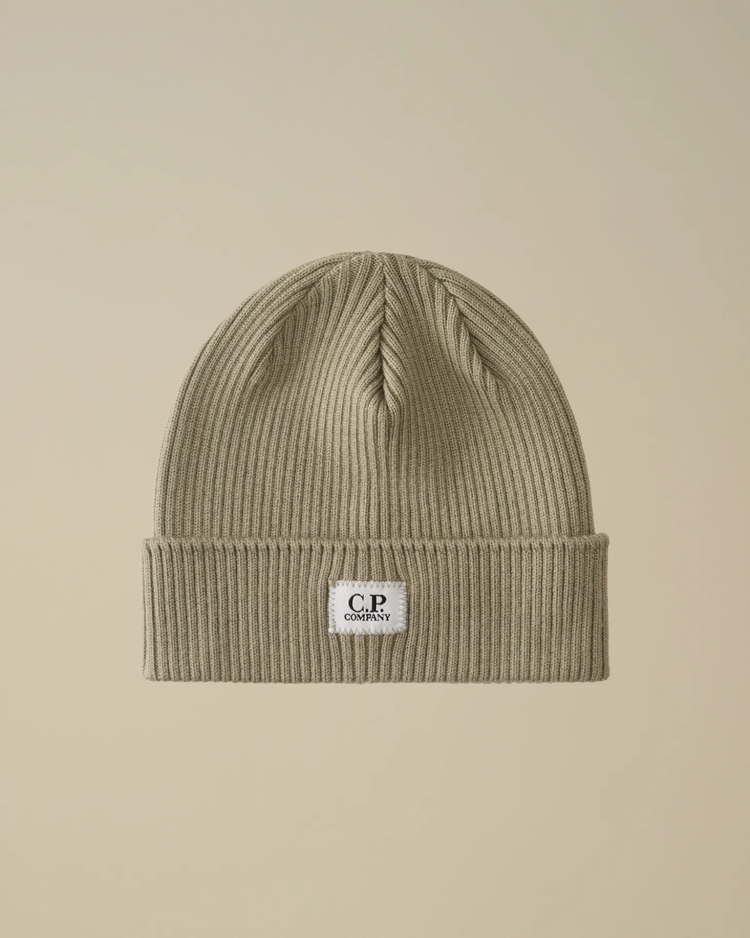 Kids Wool Knit Logo Beanie<C.P. Company Hot