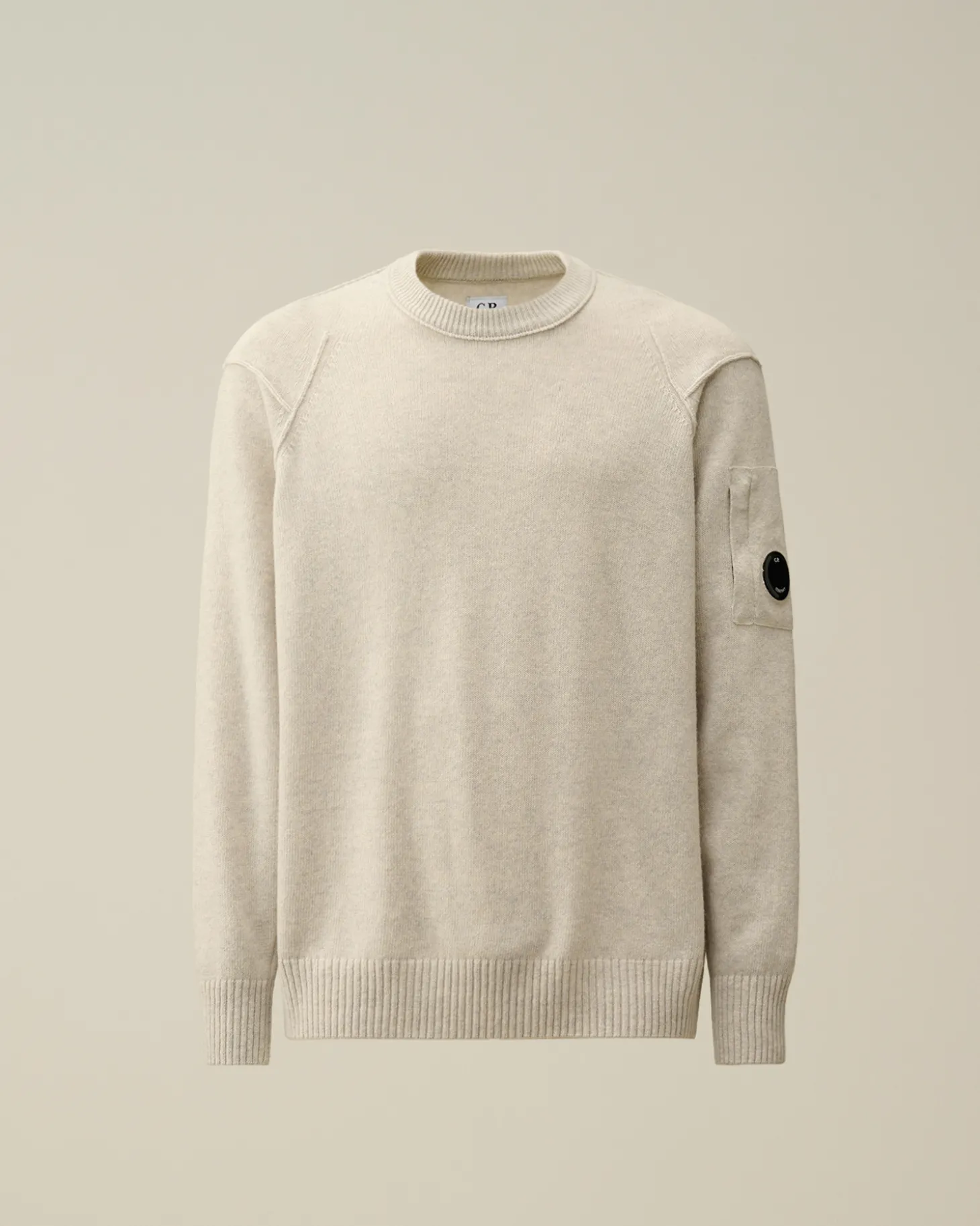 Lambswool GRS Crew Neck Knit<C.P. Company New