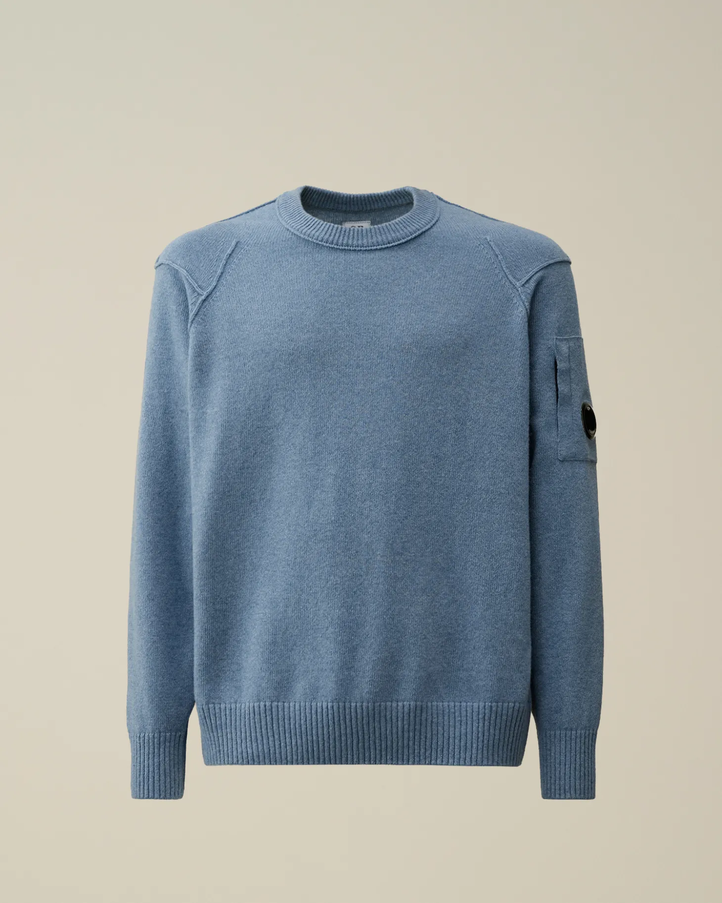 Lambswool GRS Crew Neck Knit<C.P. Company Online