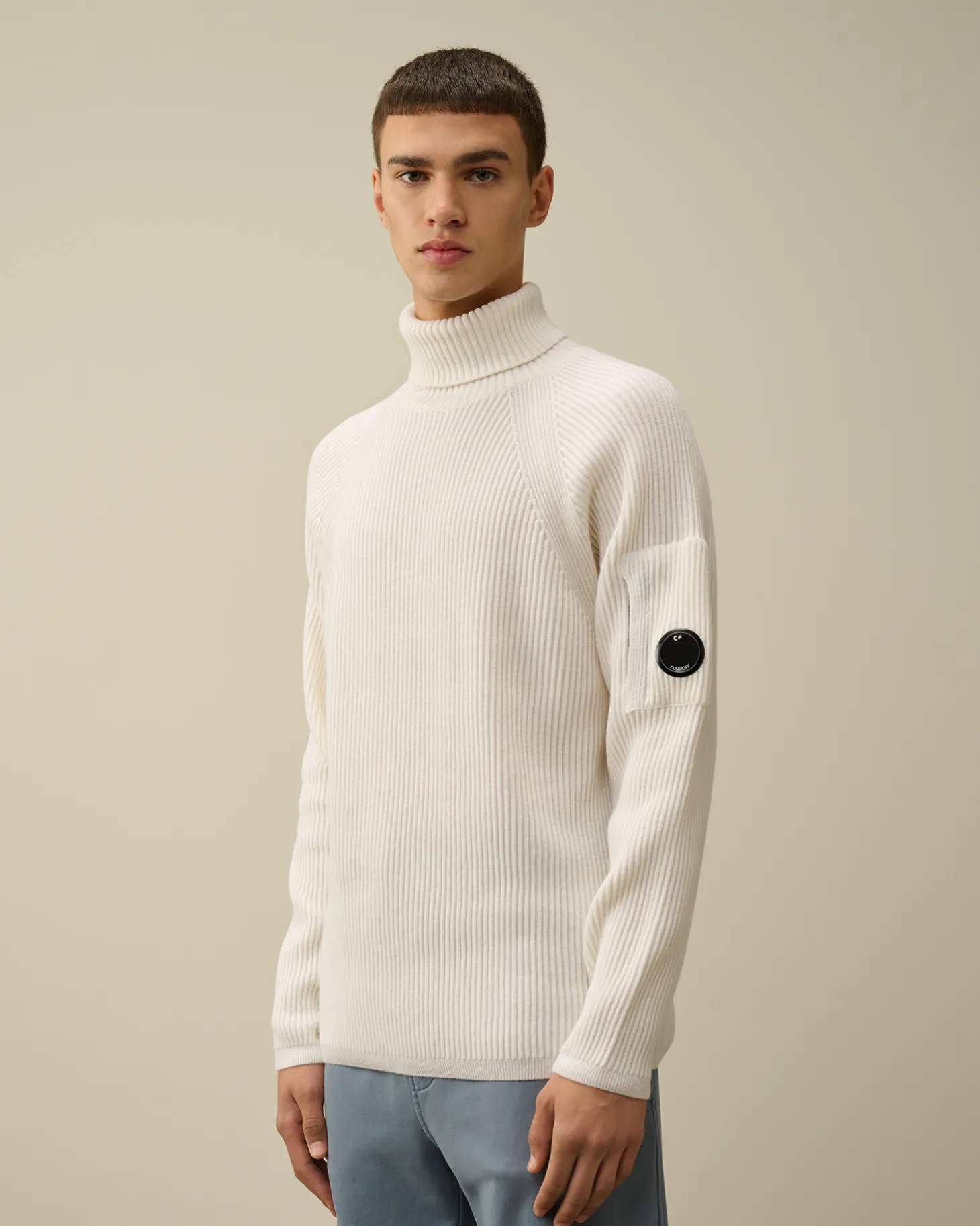 Lambswool GRS Turtleneck Full Knit<C.P. Company Best