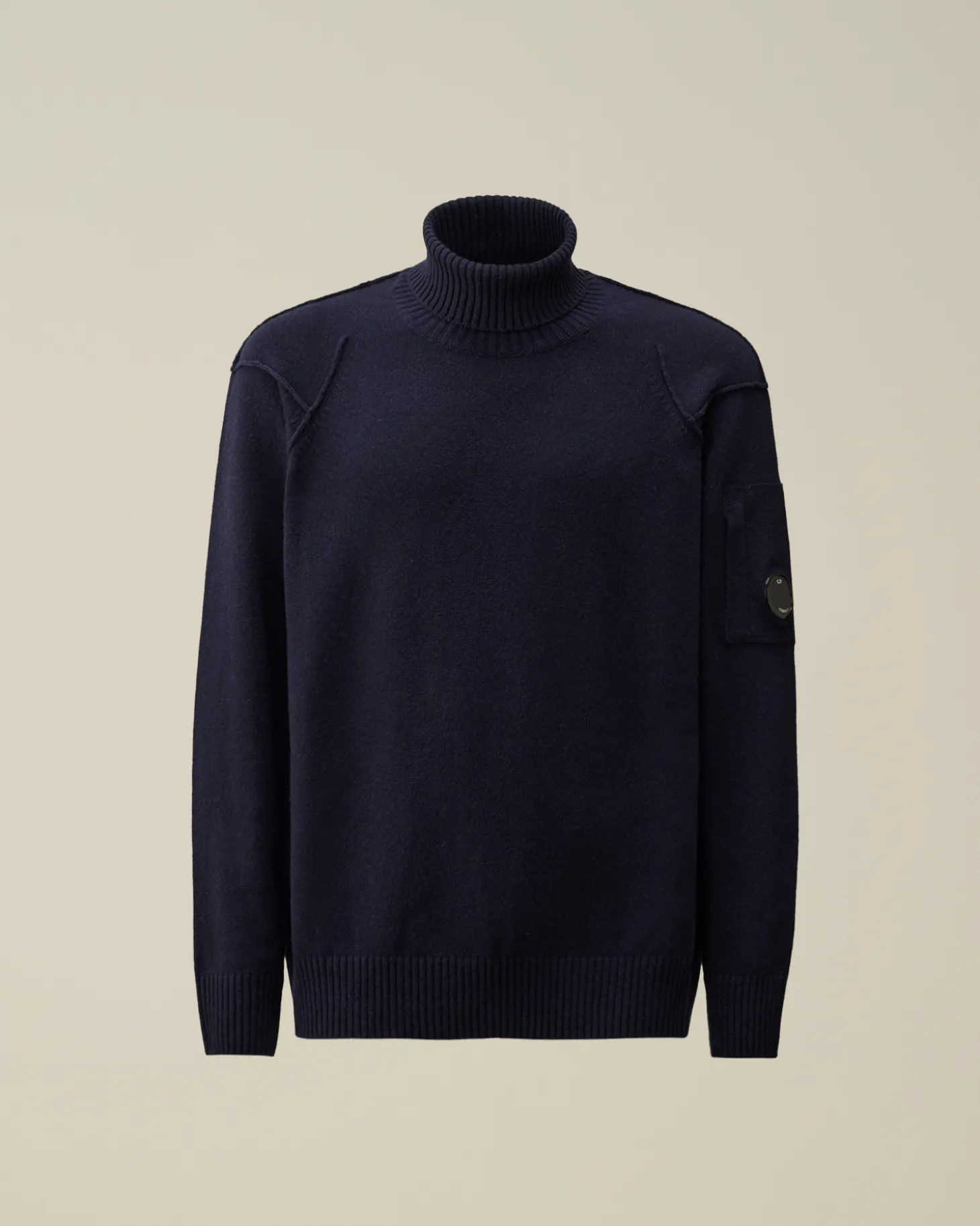 Lambswool GRS Turtleneck Knit<C.P. Company Fashion