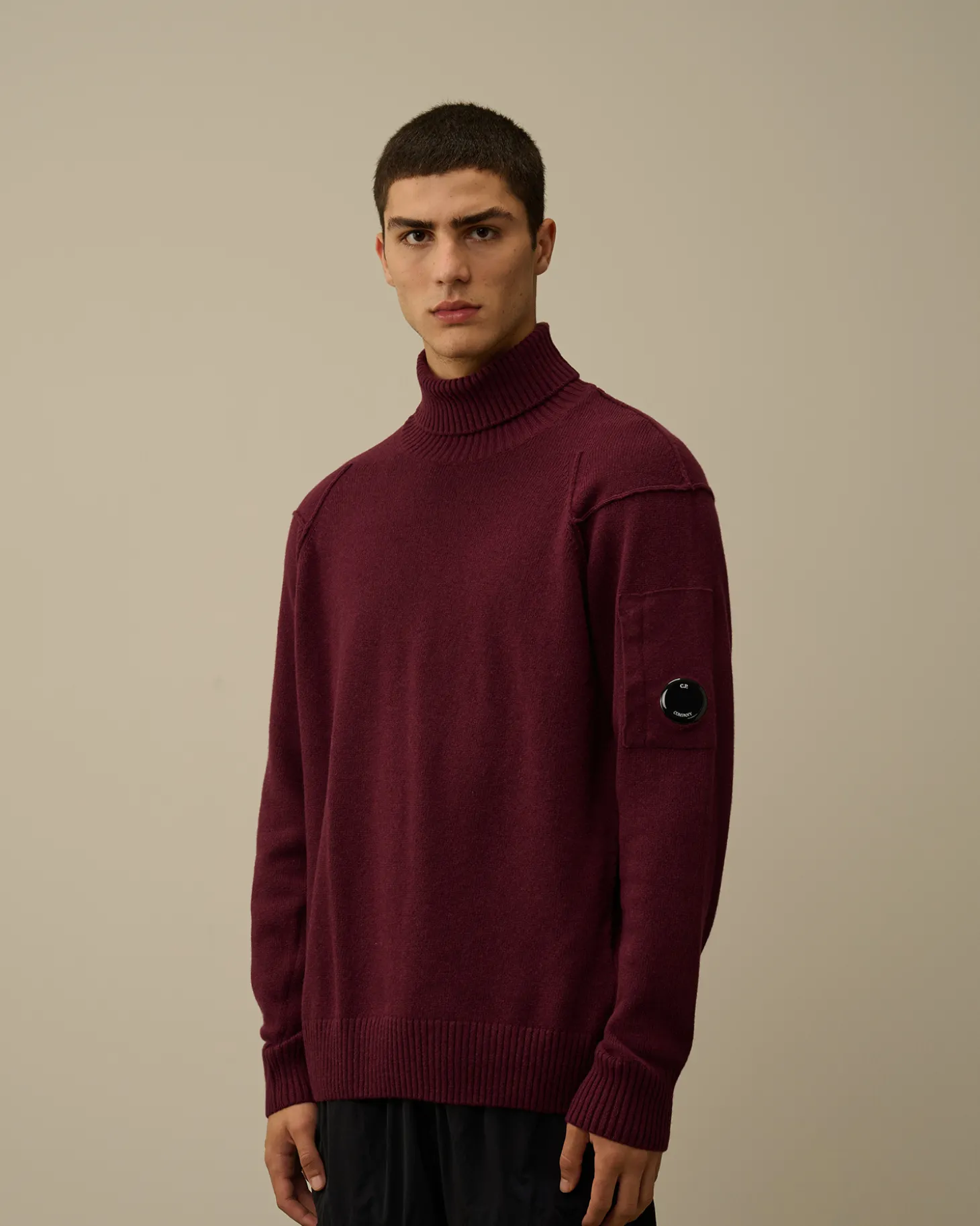 Lambswool GRS Turtleneck Knit<C.P. Company Flash Sale