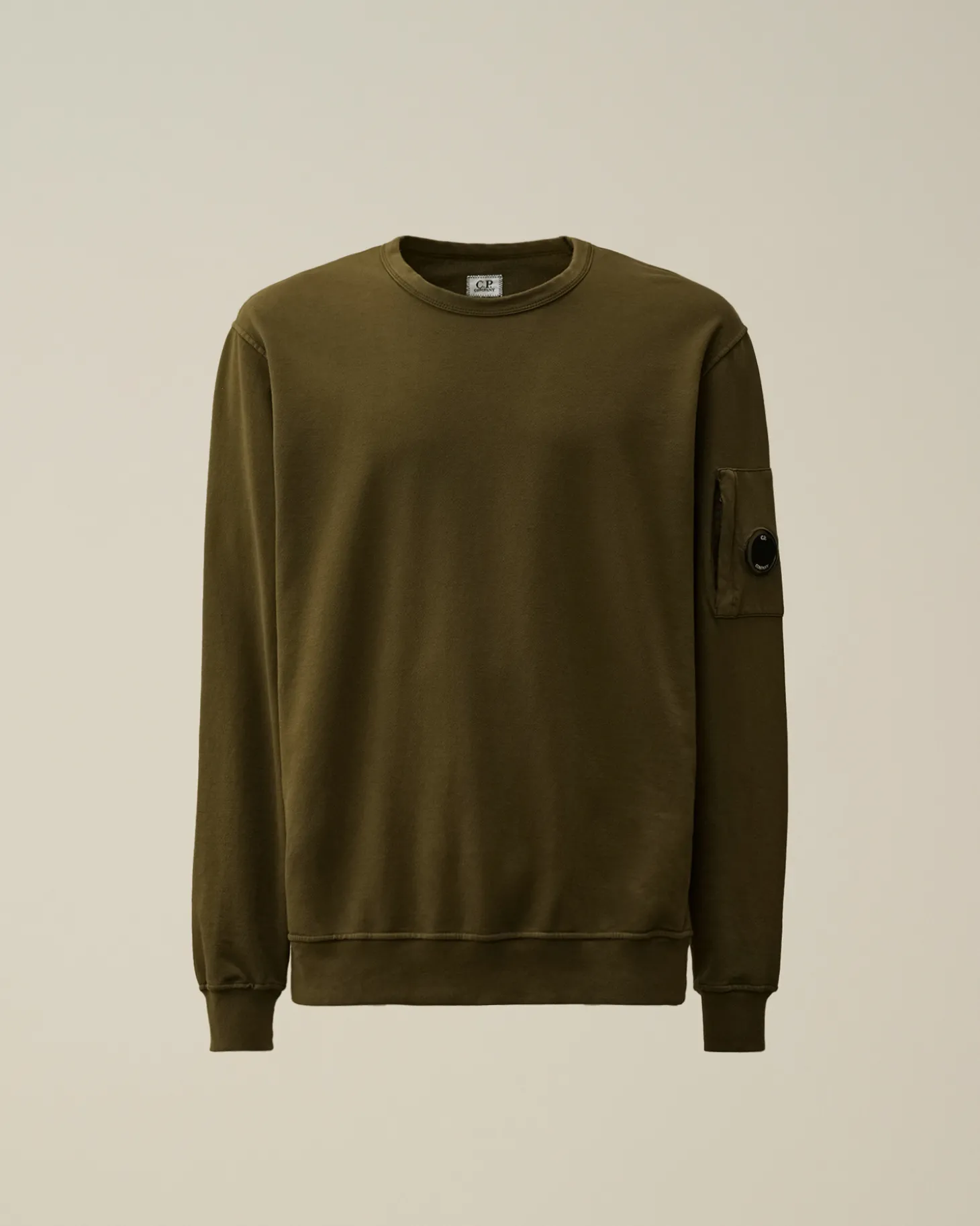 Light Fleece Crew Neck Sweatshirt<C.P. Company Flash Sale