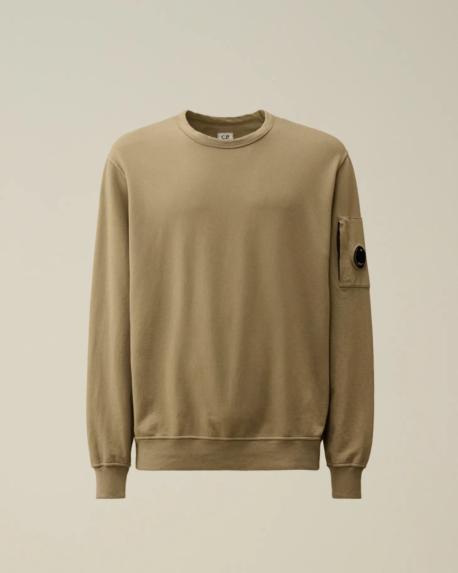 Light Fleece Crew Neck Sweatshirt<C.P. Company Hot