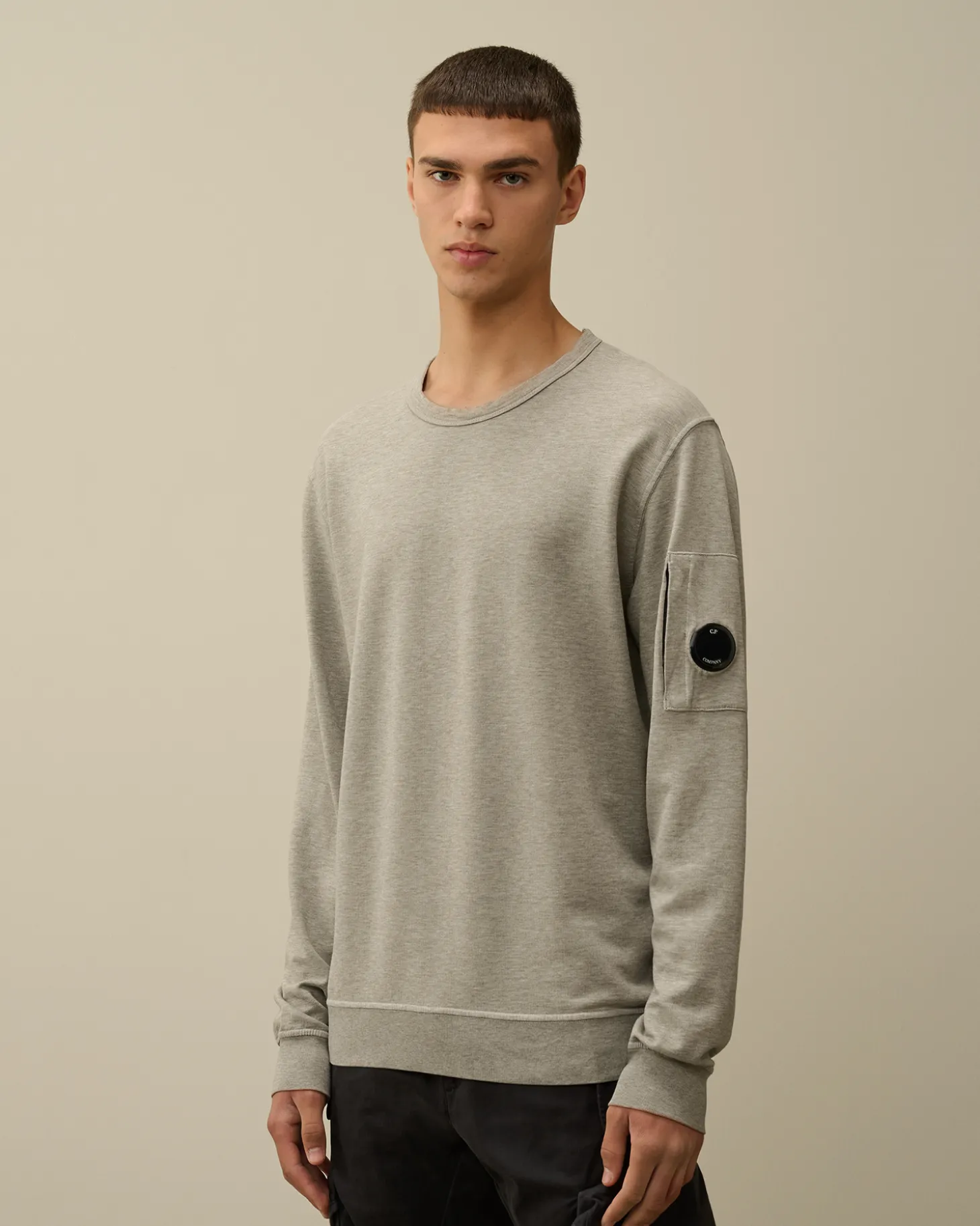 Light Fleece Crew Neck Sweatshirt<C.P. Company Best