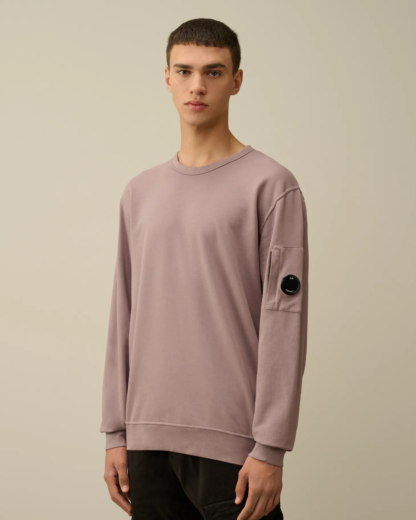 Light Fleece Crew Neck Sweatshirt<C.P. Company Discount