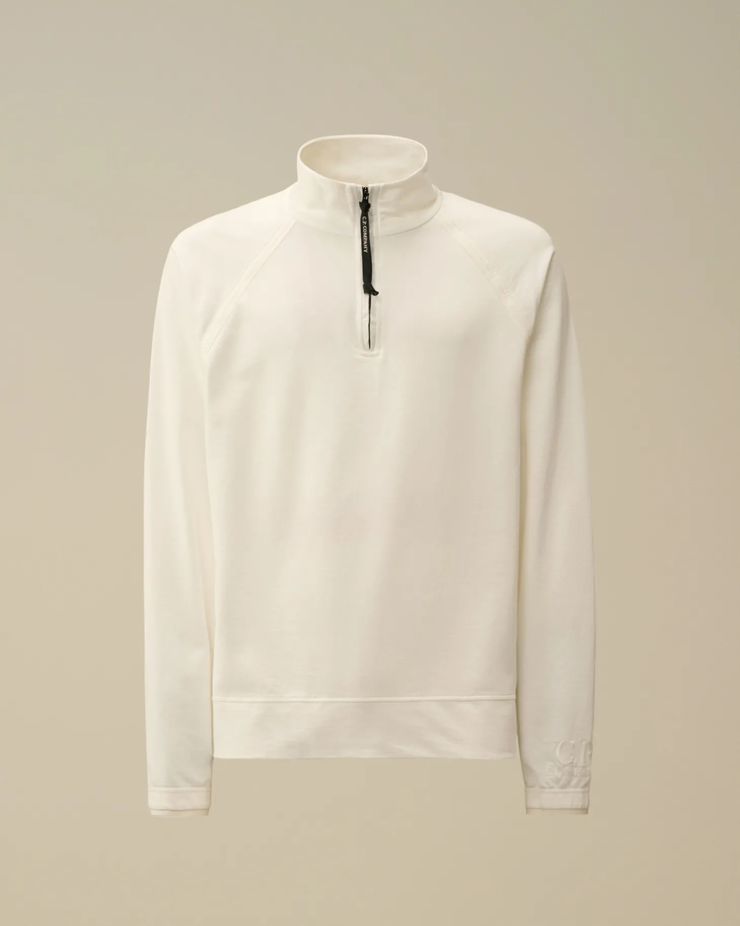 Light Fleece Half Zipped Sweatshirt<C.P. Company Outlet