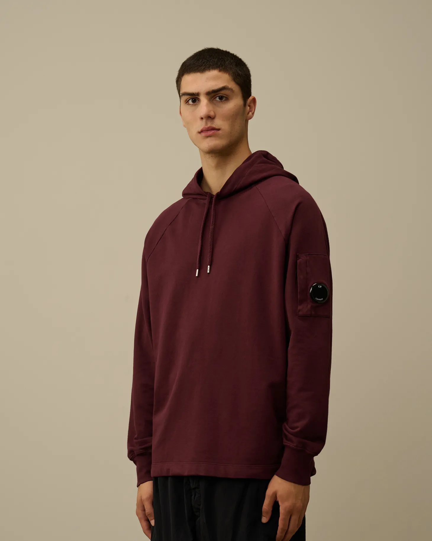 Light Fleece Hooded Sweatshirt<C.P. Company Fashion