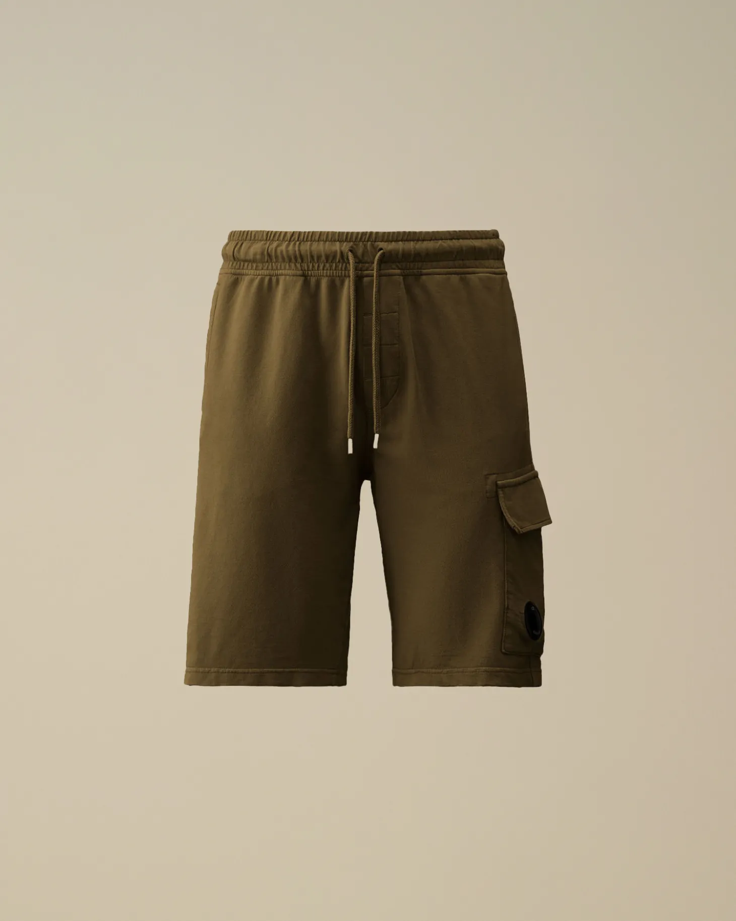 Light Fleece Lens Shorts<C.P. Company Cheap