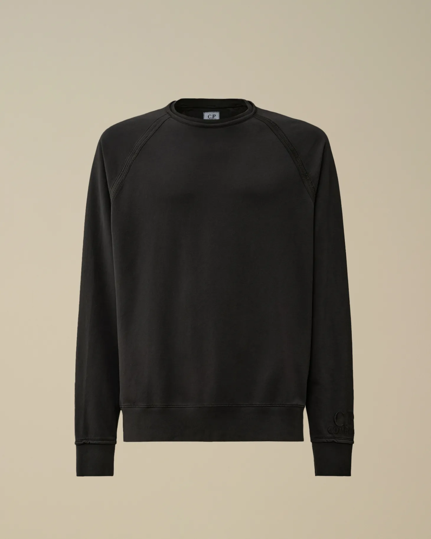 Light Fleece Logo Crew Neck Sweatshirt<C.P. Company Online