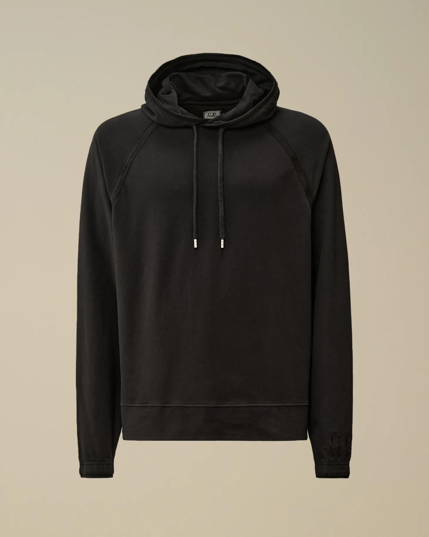 Light Fleece Logo Hooded Sweatshirt<C.P. Company Best Sale