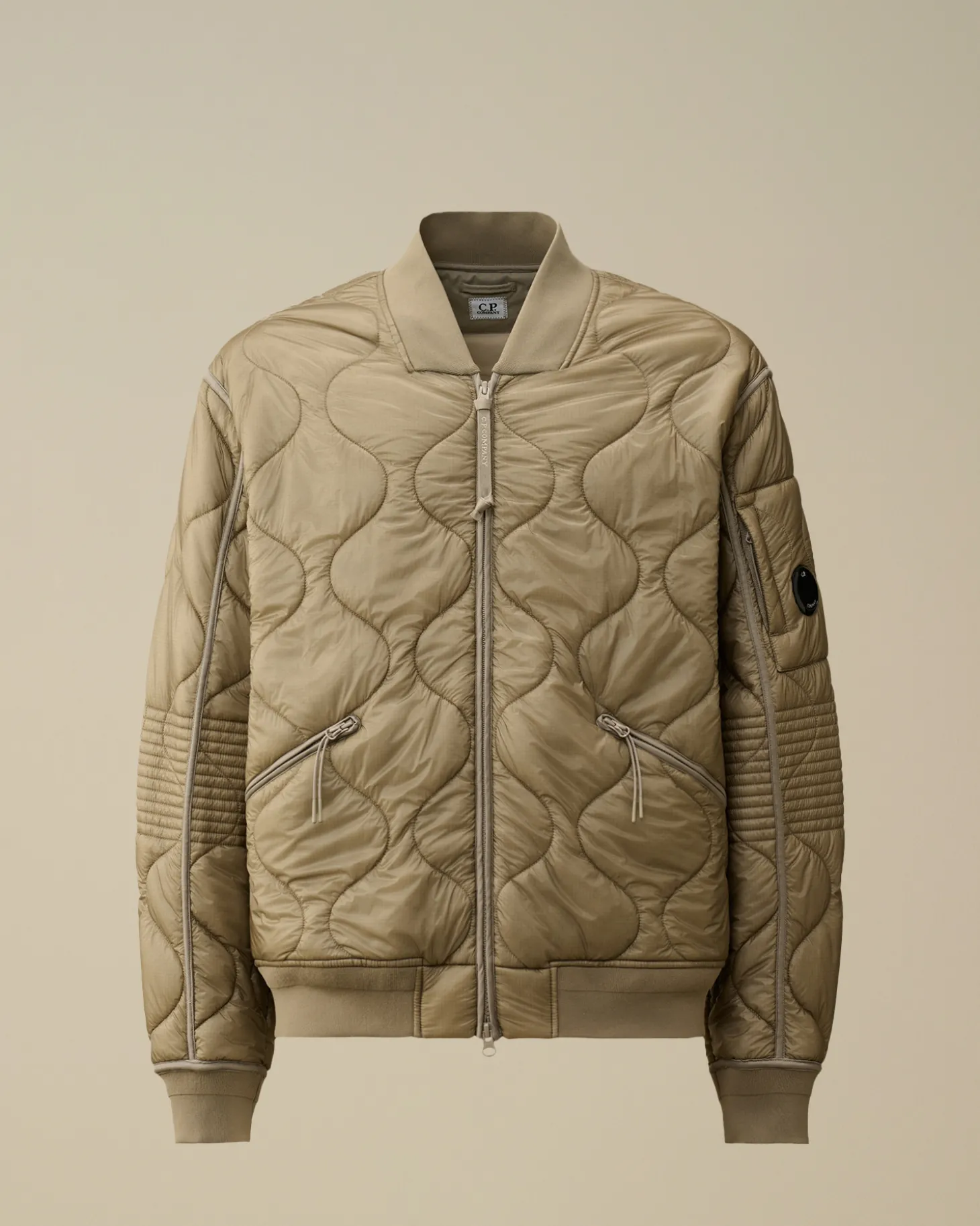 Liner Padded Bomber Jacket<C.P. Company Discount