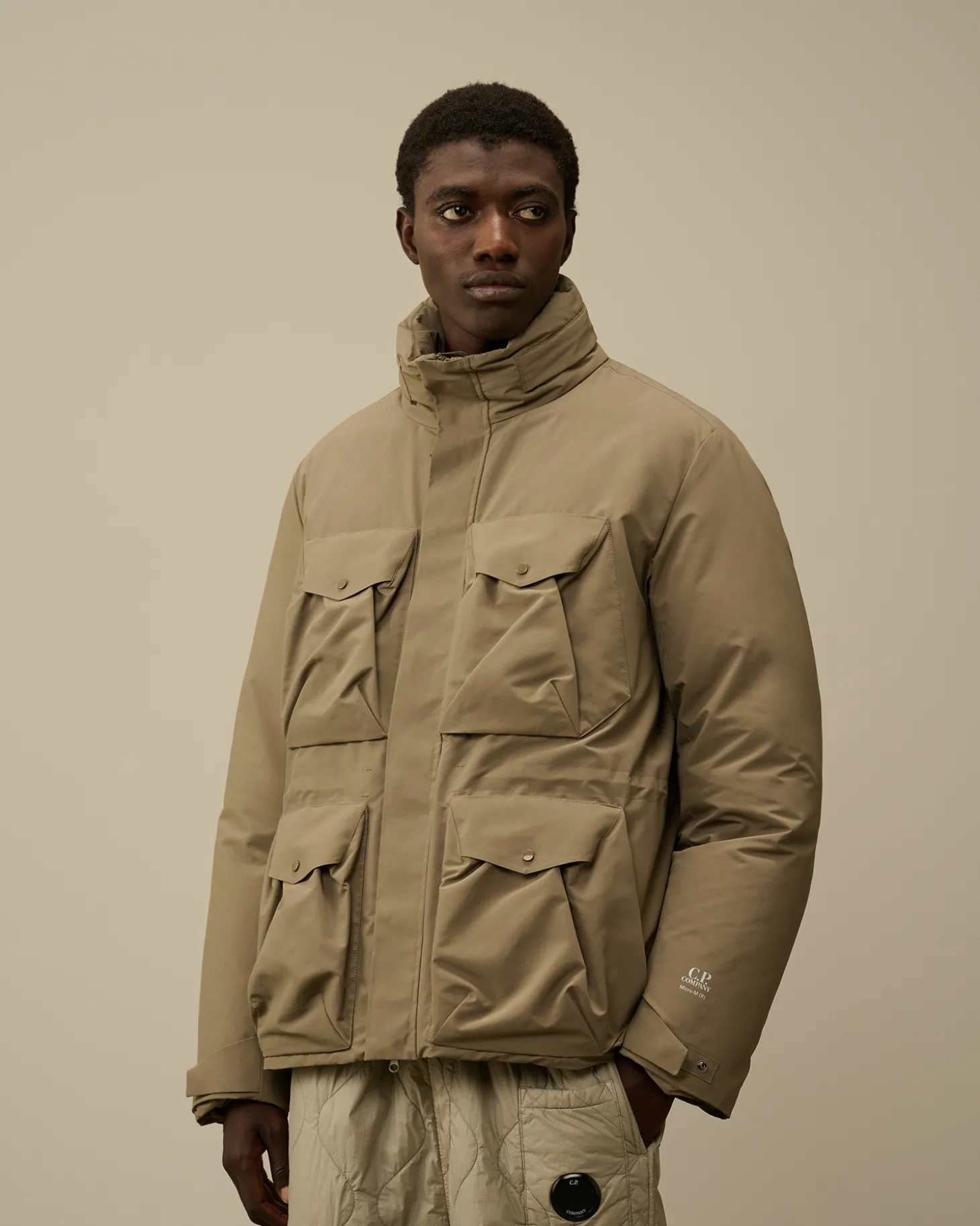 Micro-M (R) Down Field Jacket<C.P. Company Online