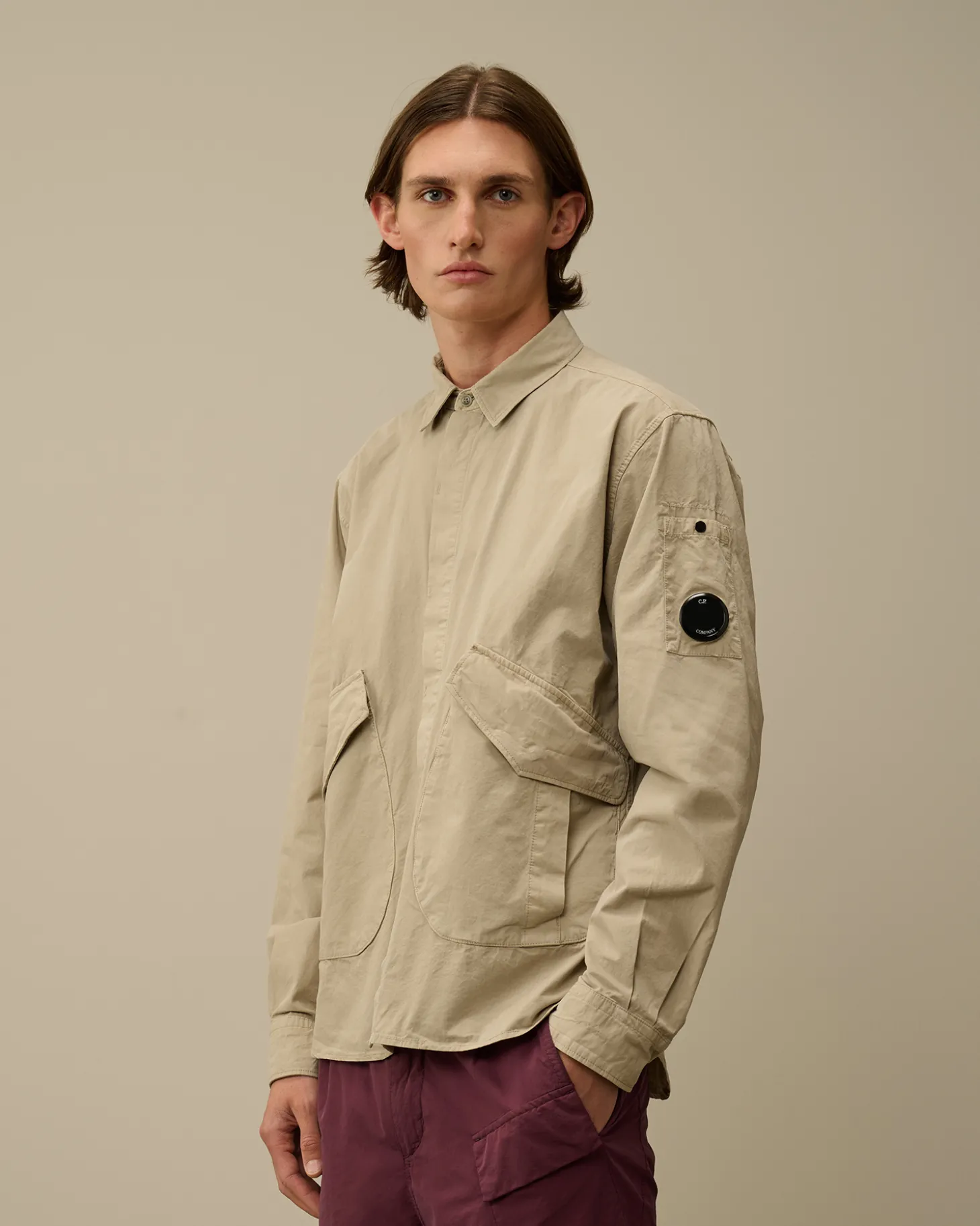 Microreps Diamond Peach Overshirt<C.P. Company Best