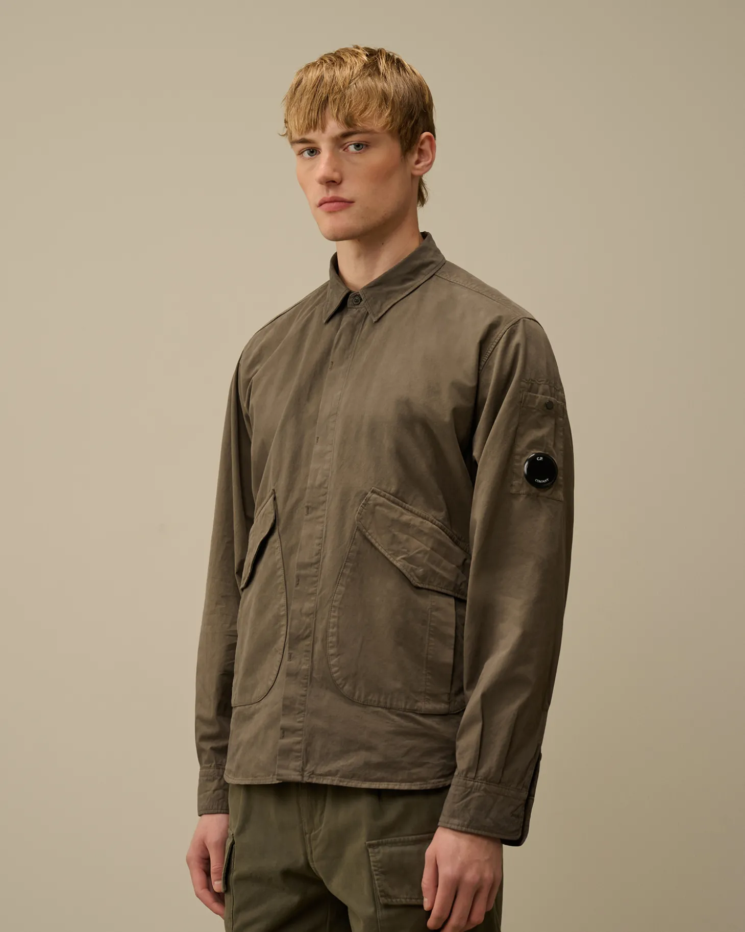 Microreps Diamond Peach Overshirt<C.P. Company Best