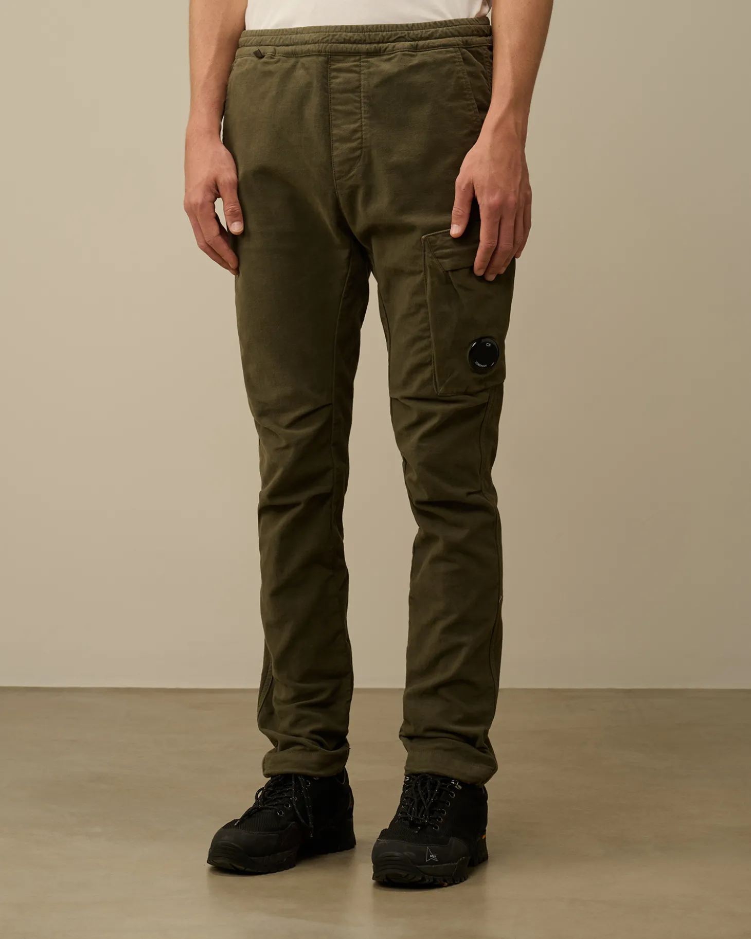 Moleskin Stretch Regular Cargo Pants<C.P. Company Discount