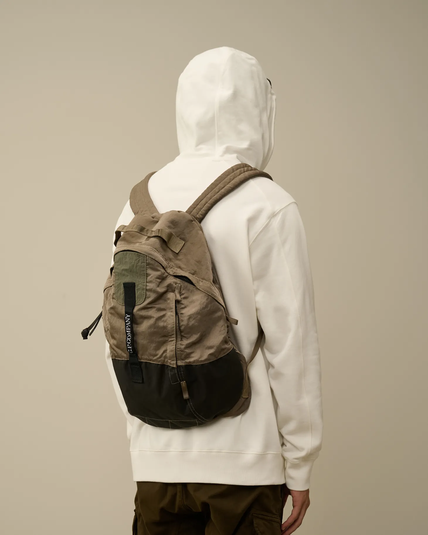 Nylon B Rounded Backpack<C.P. Company Sale