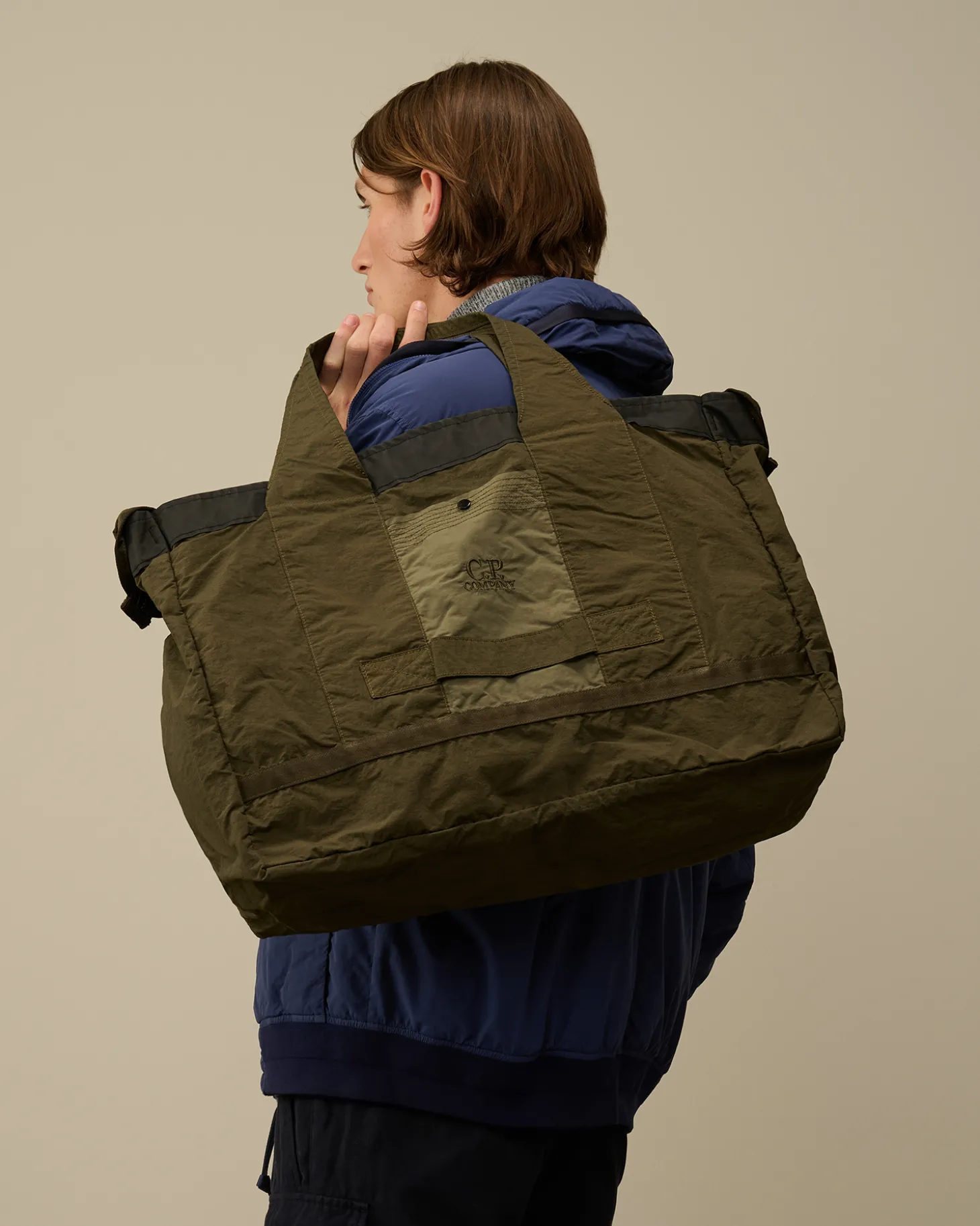 Plain Paper Touch Duffel Bag<C.P. Company Outlet