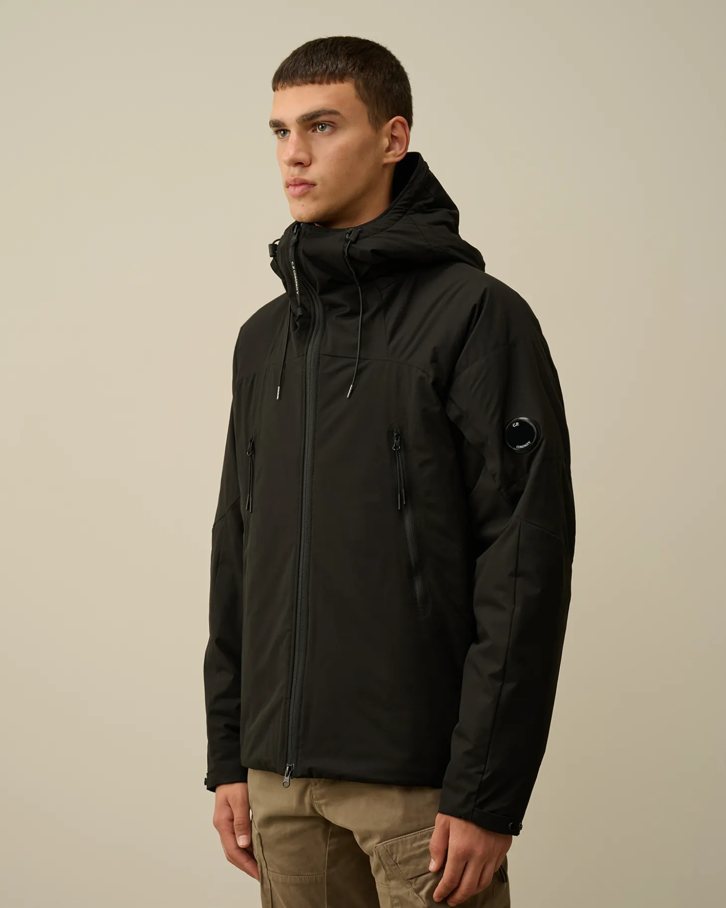 Pro-Tek Hooded Padded Jacket<C.P. Company New