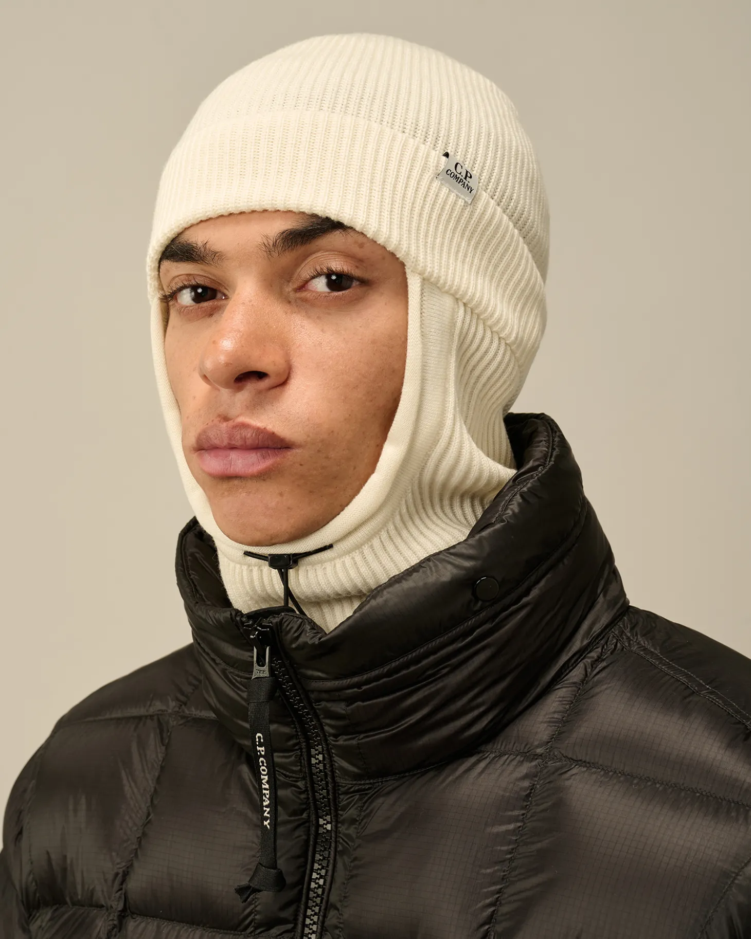 Re-Wool Beanie Balaclava<C.P. Company Best