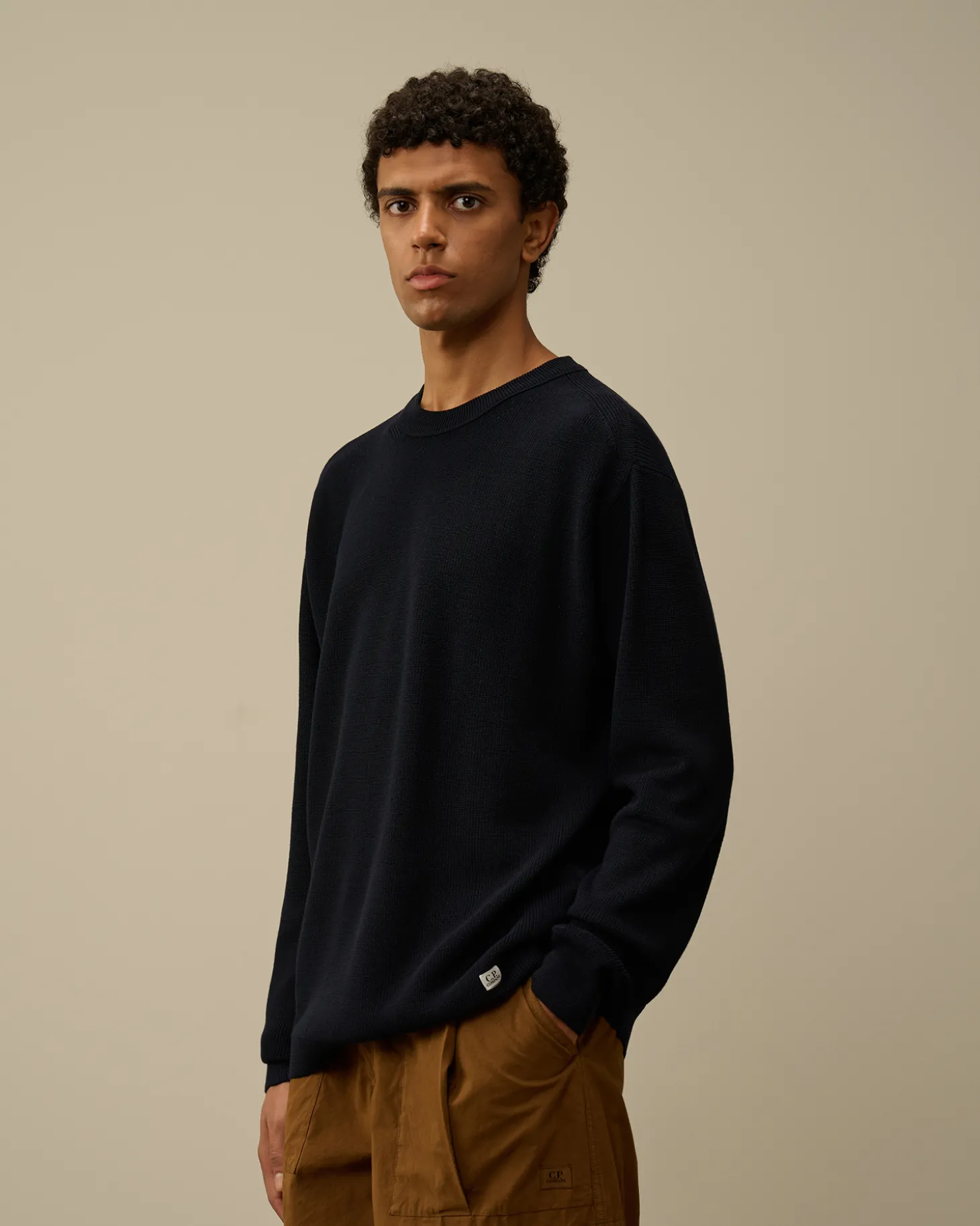 Re-Wool Crewneck Knit<C.P. Company Shop