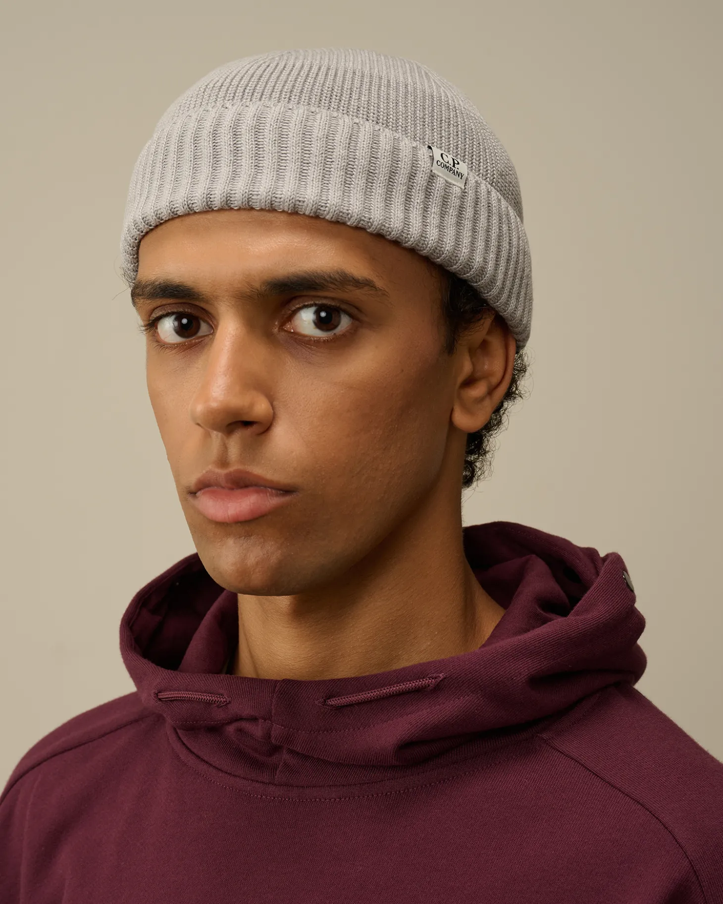 Re-Wool Fisherman Beanie<C.P. Company Clearance