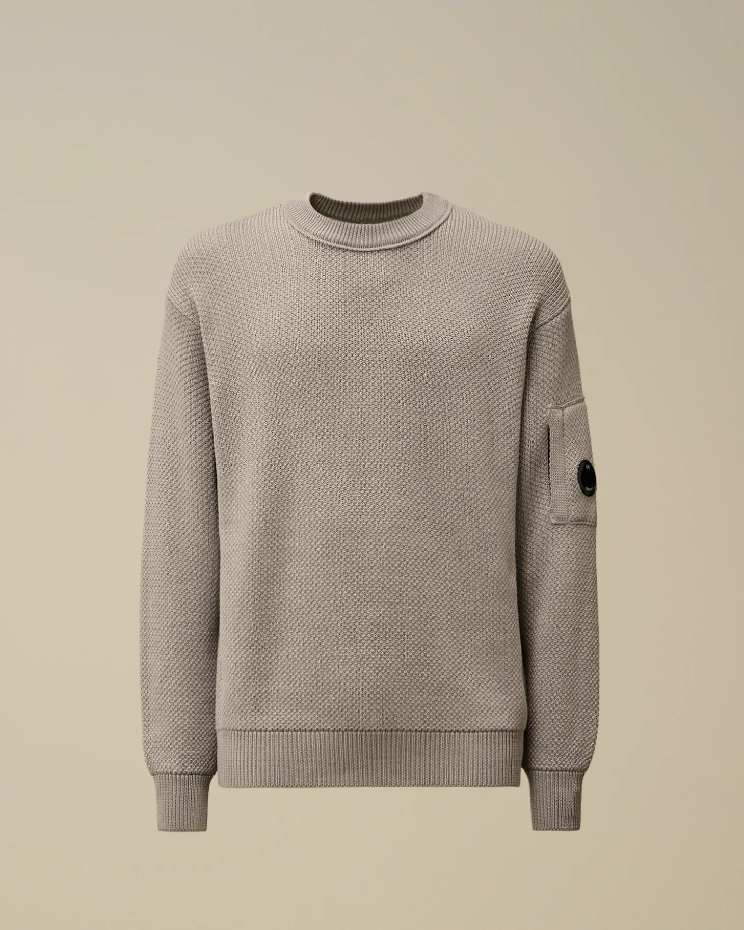 Re-Wool Lens Crewneck Knit<C.P. Company Shop