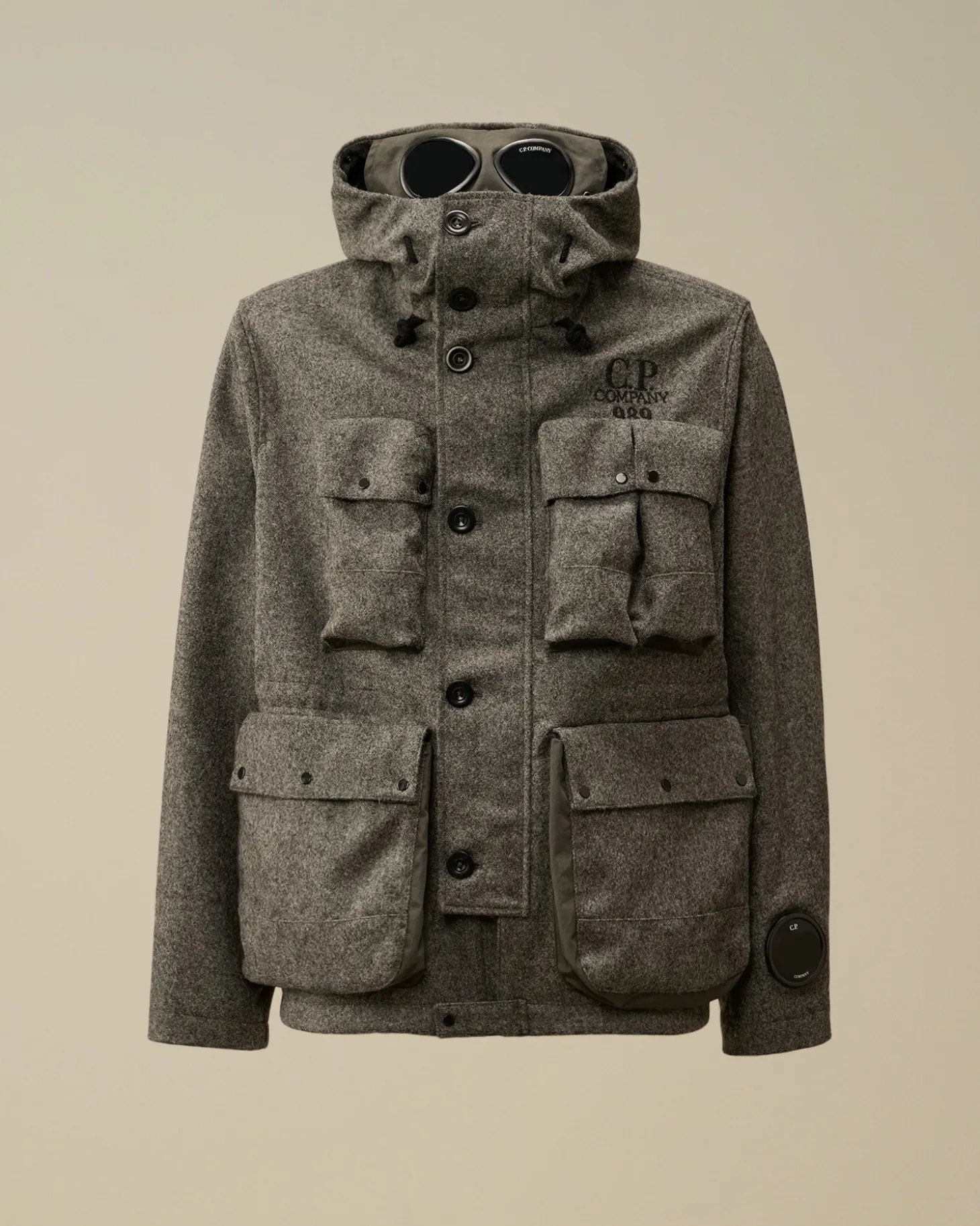 Shetland Twill Mille Jacket<C.P. Company Best Sale