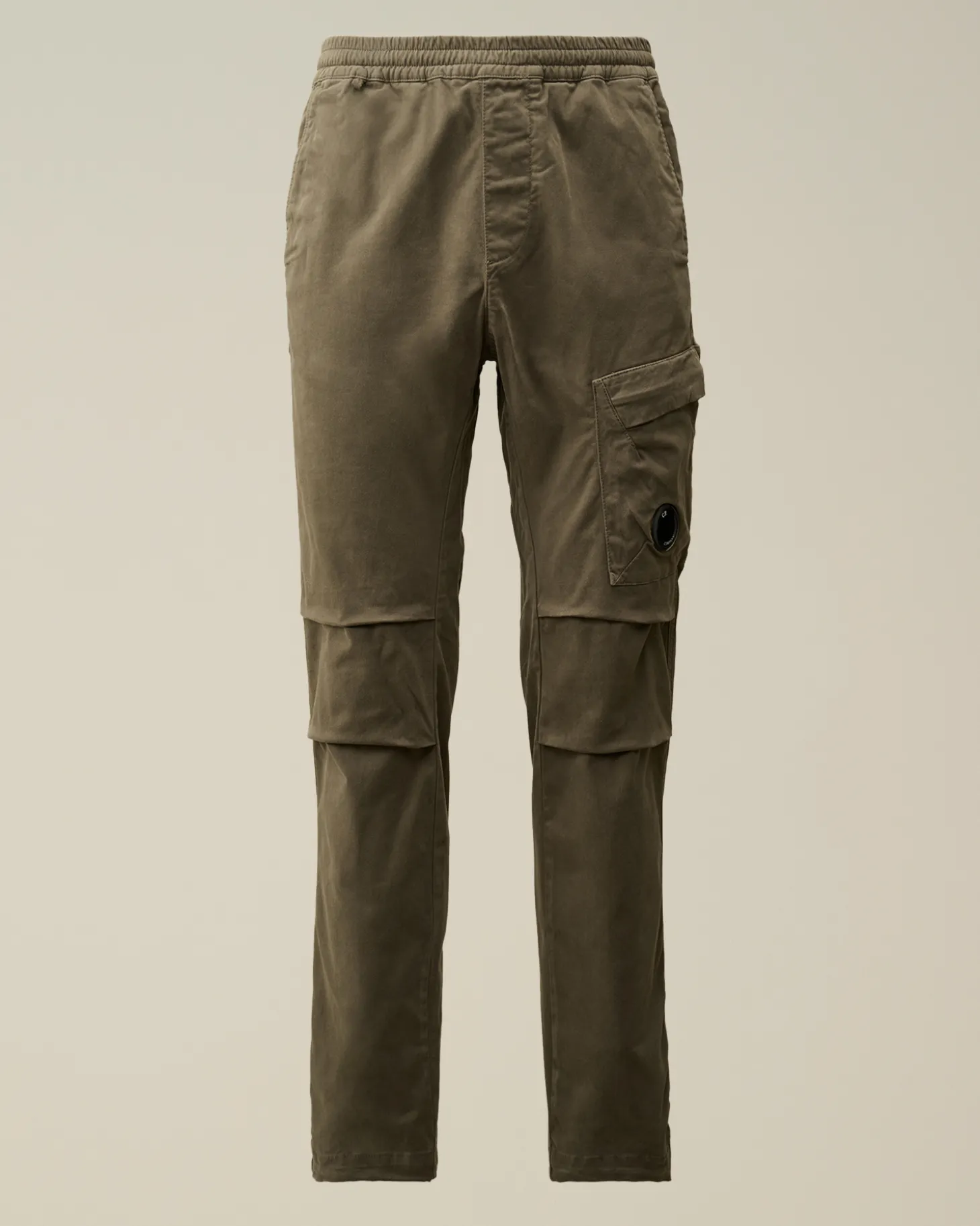 Stretch Sateen Ergonomic Lens Single Cargo Pants<C.P. Company Outlet