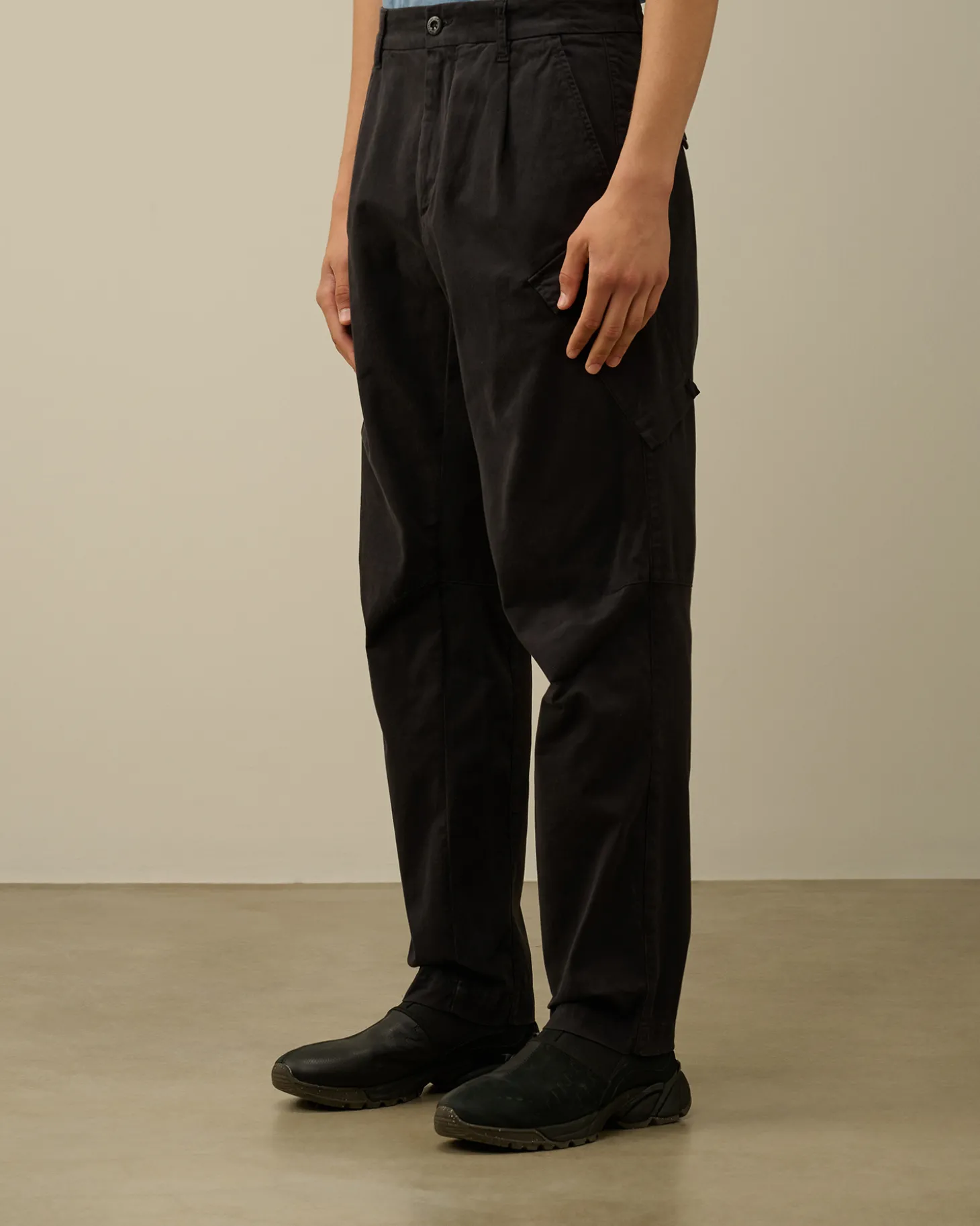 Stretch Sateen Loose Chino Pants<C.P. Company Outlet