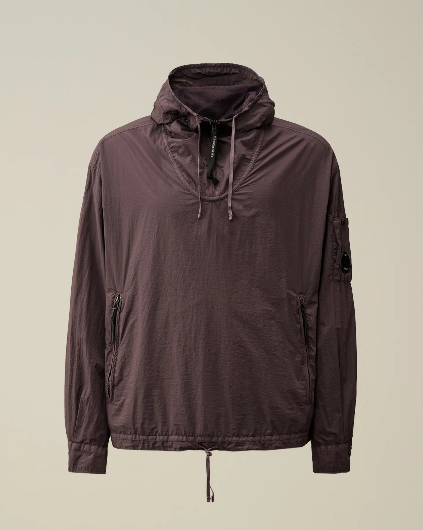 Taylon-L Half Zipped Hooded Overshirt<C.P. Company Clearance