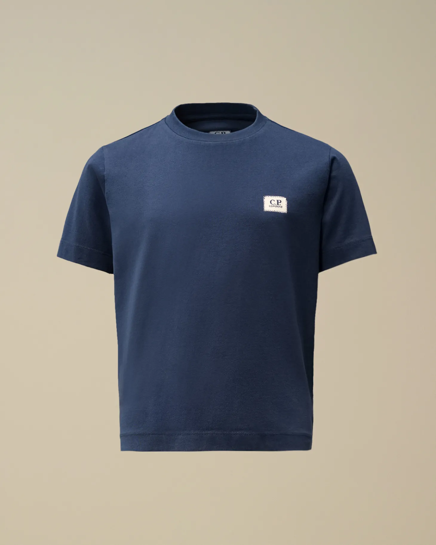 U16 Cotton Jersey 30/1 Logo T-Shirt<C.P. Company Shop