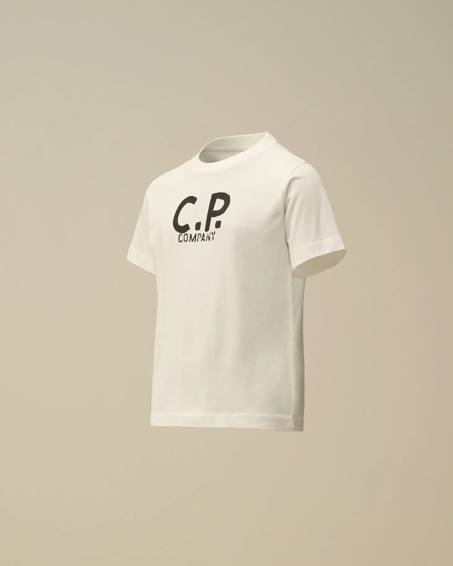 U16 Cotton Jersey 30/1 Printed Logo T-Shirt<C.P. Company Cheap