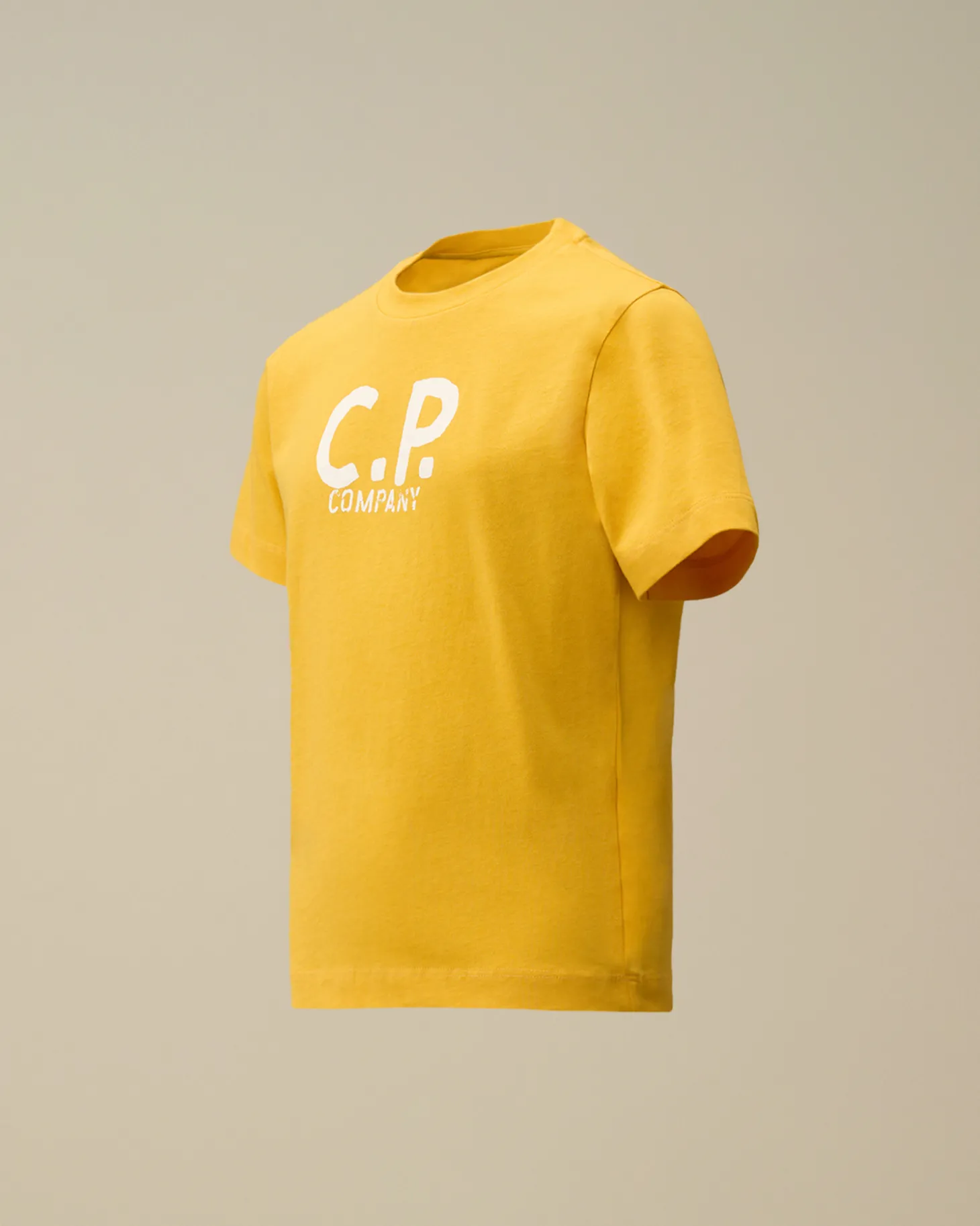 U16 Cotton Jersey 30/1 Printed Logo T-Shirt<C.P. Company Online