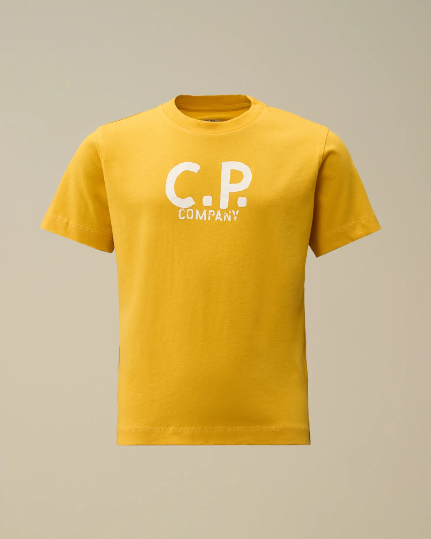 U16 Cotton Jersey 30/1 Printed Logo T-Shirt<C.P. Company Online