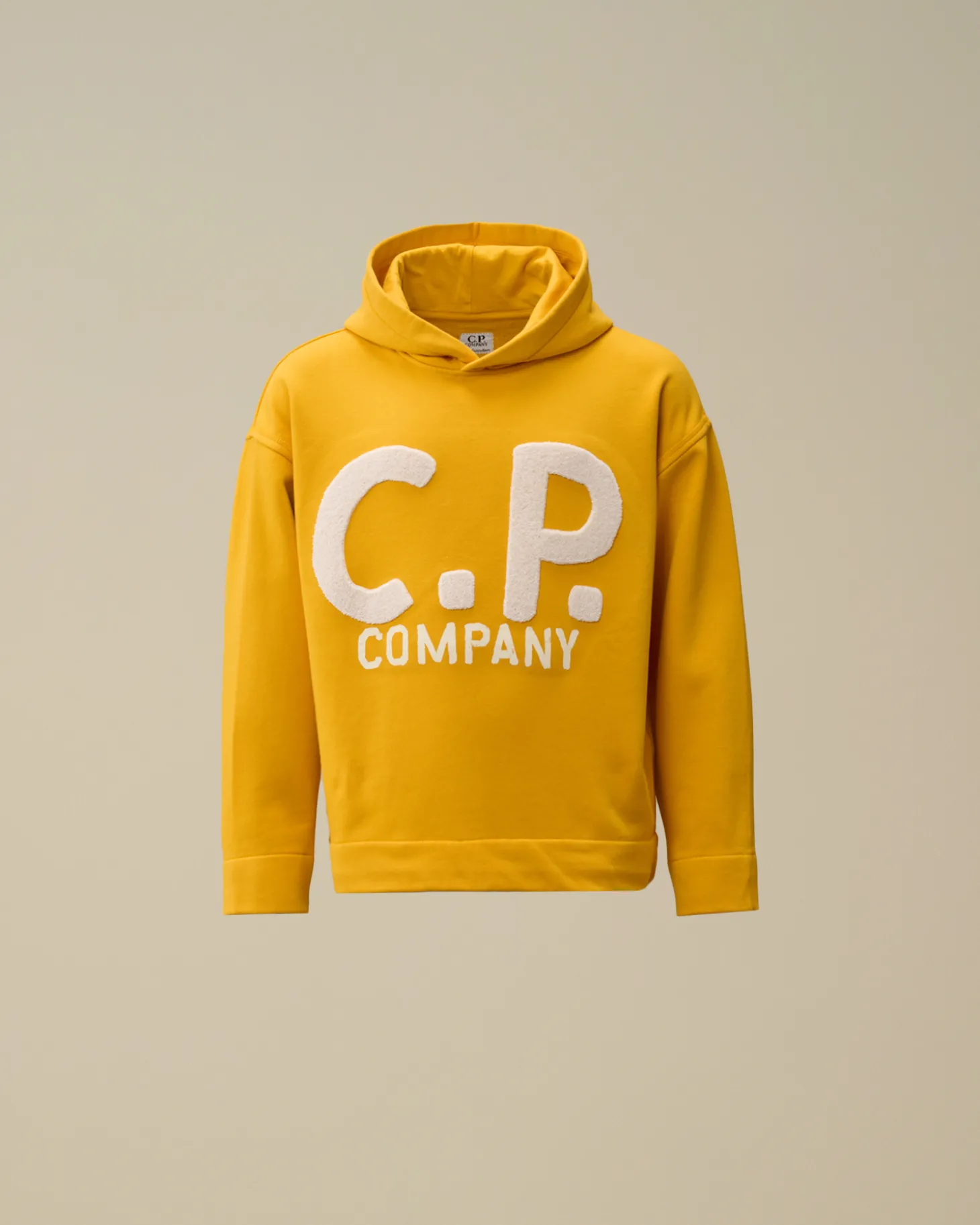 U16 Diagonal Fleece Boxy Hooded Sweatshirt<C.P. Company New