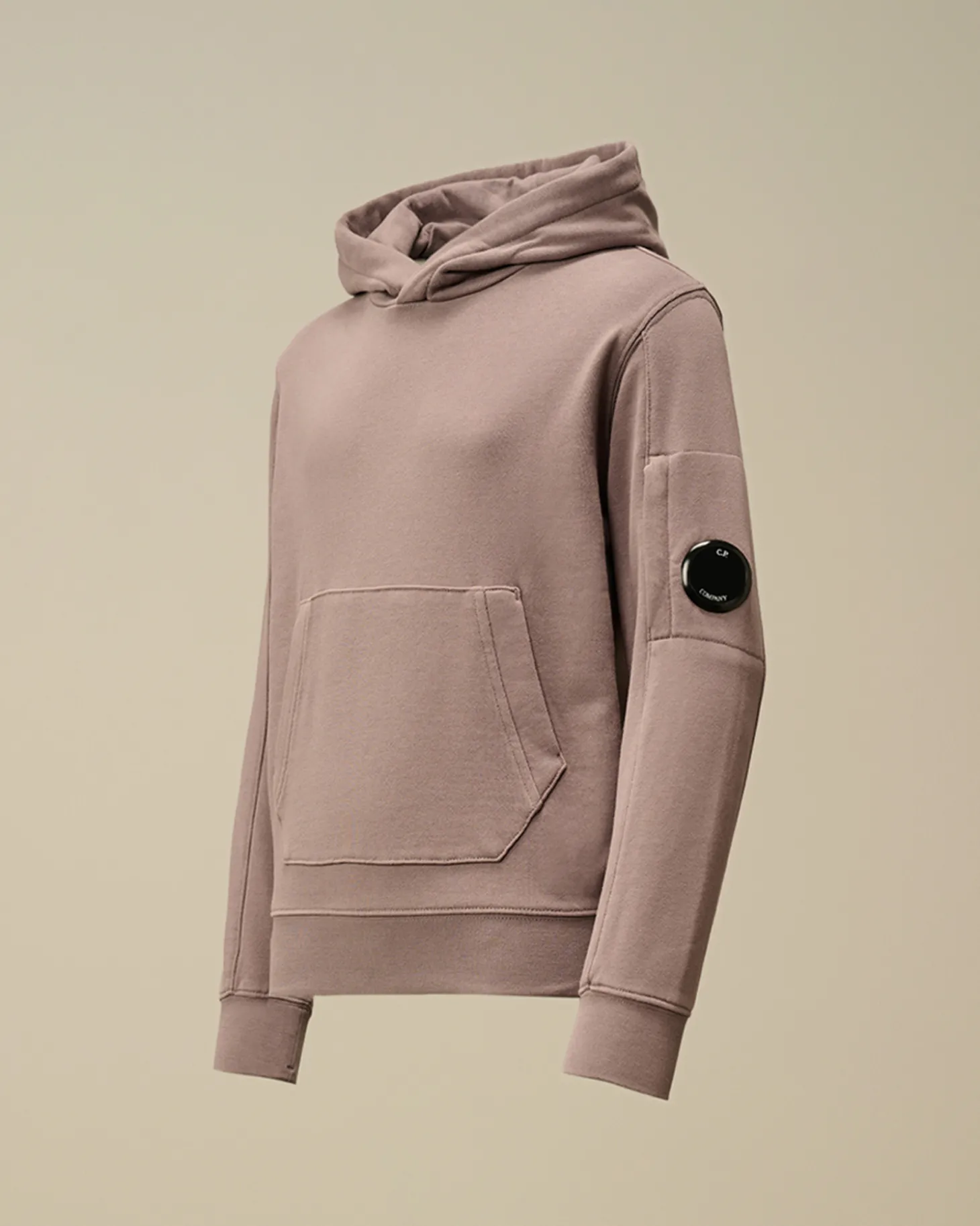 U16 Diagonal Fleece Hooded Sweatshirt<C.P. Company Online