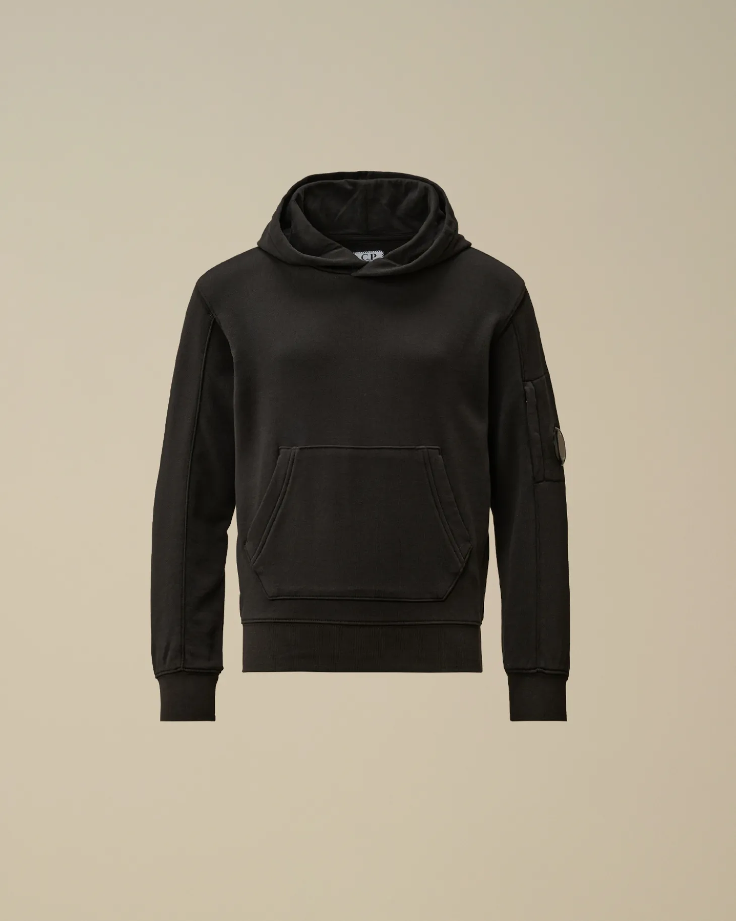 U16 Diagonal Fleece Hooded Sweatshirt<C.P. Company Shop