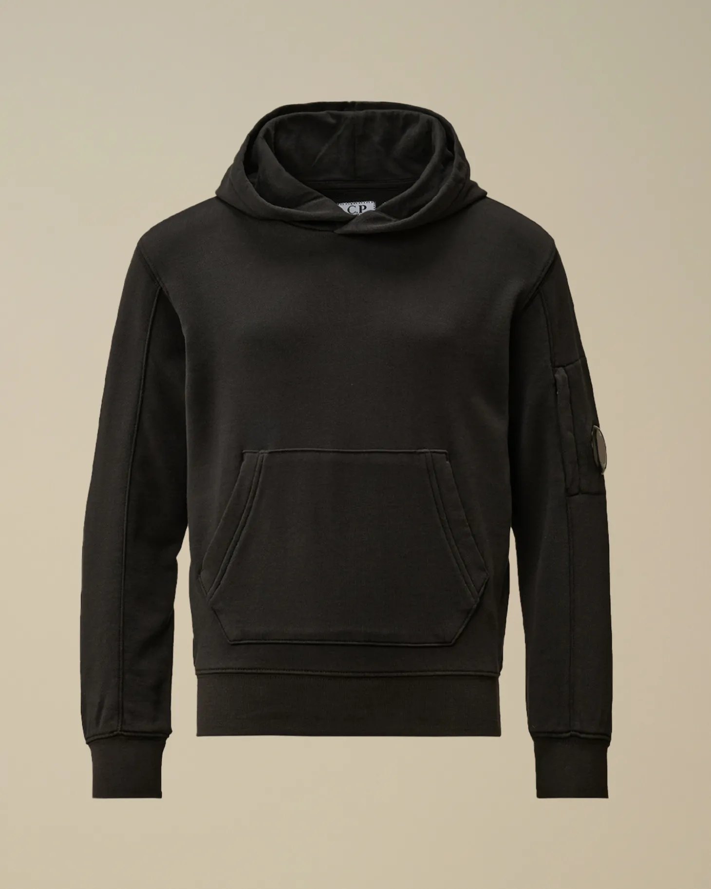 U16 Diagonal Fleece Hooded Sweatshirt<C.P. Company Cheap