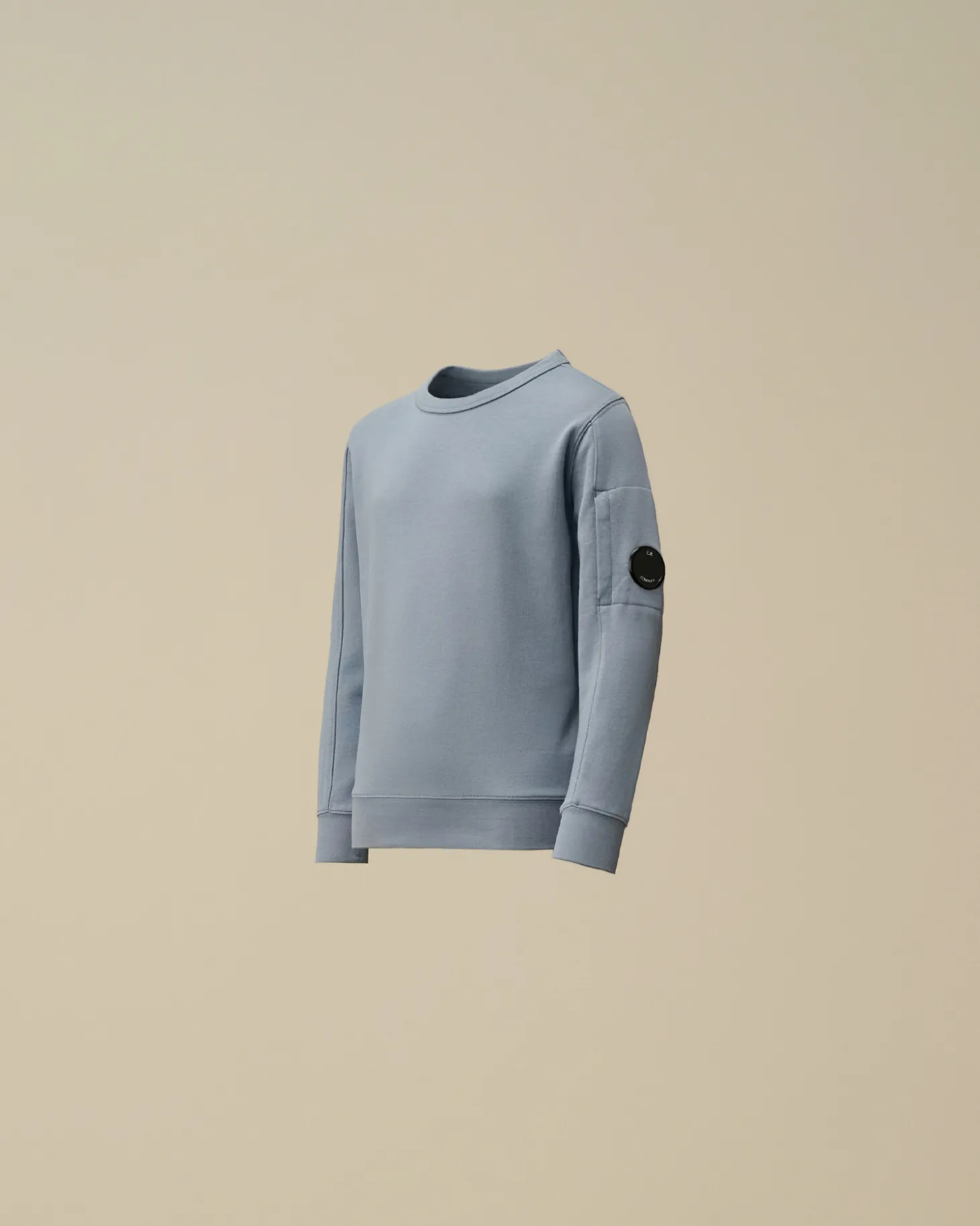 U16 Diagonal Fleece Lens Crew Neck Sweatshirt<C.P. Company Online