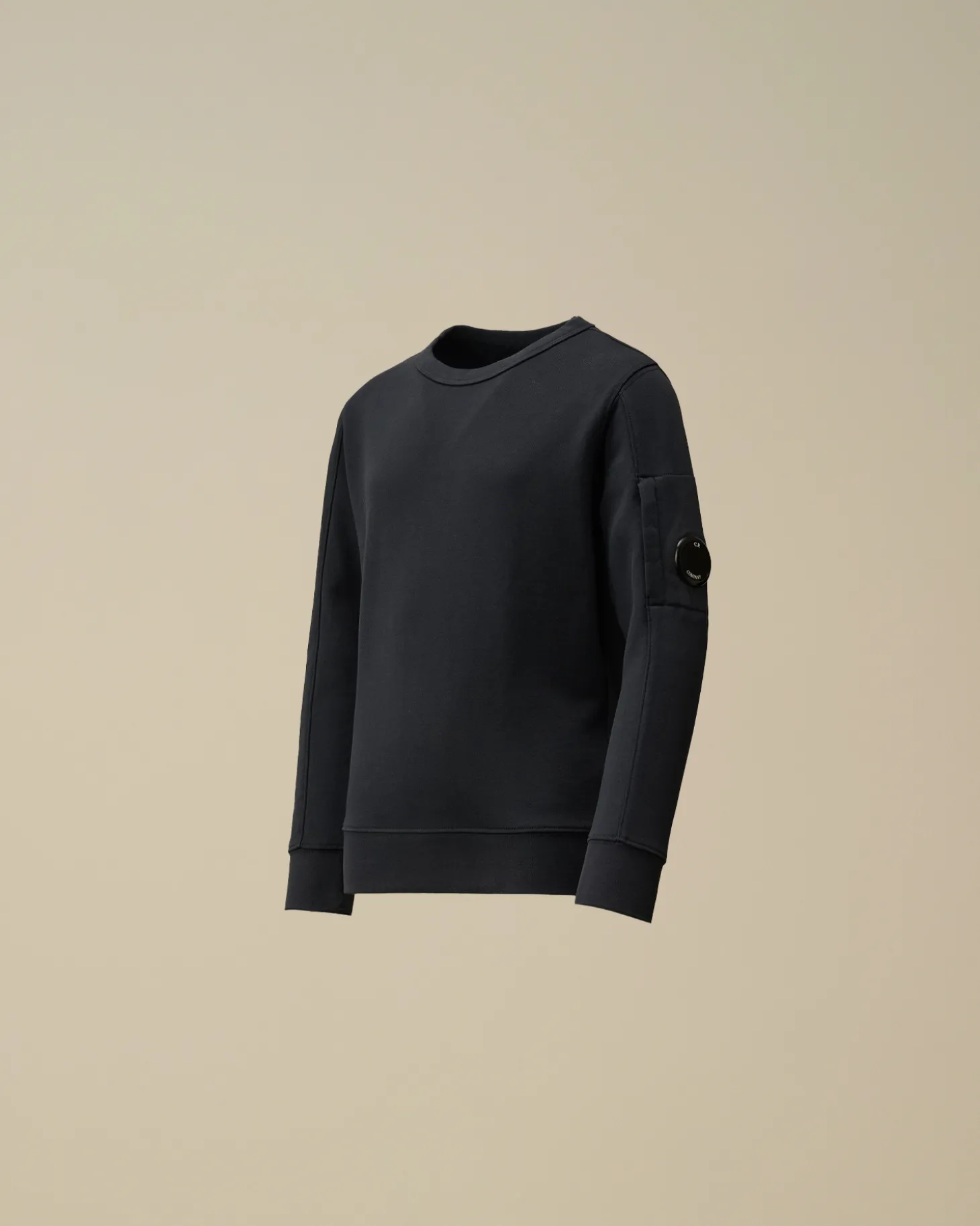 U16 Diagonal Fleece Lens Crew Neck Sweatshirt<C.P. Company Online