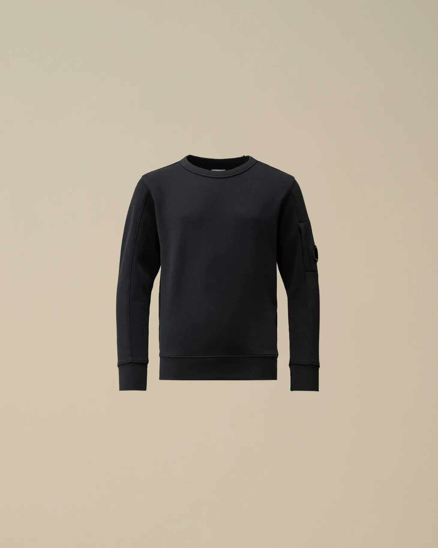 U16 Diagonal Fleece Lens Crew Neck Sweatshirt<C.P. Company Shop